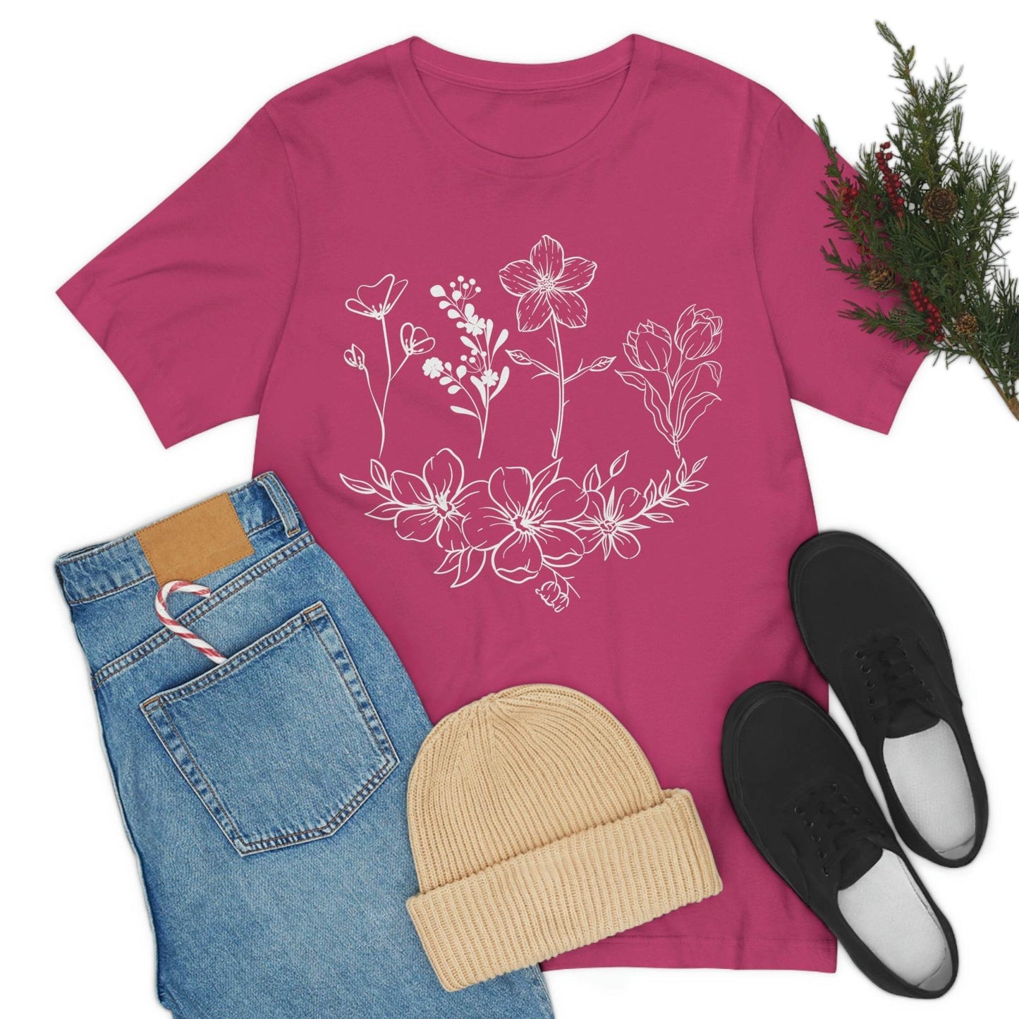 Flower Tshirt - Nature lover Shirt - Giftsmojo