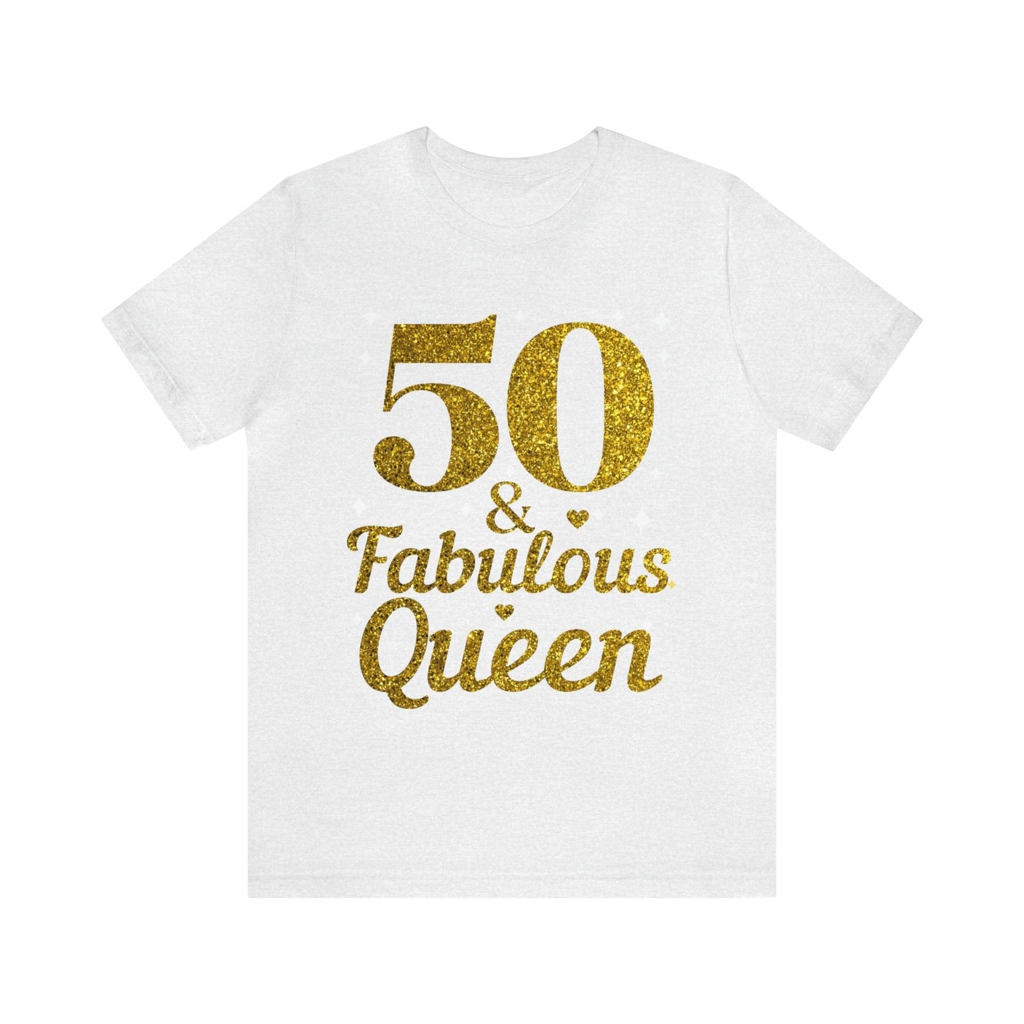 Funny 50th birthday shirt, 50th birthday Tshirt, 50 and fabulous Queen, birthday queen shirt, Gift for 50th birthday, Vintage shirt, birthday gift, birthday girl shirt, mom’s birthday gift, mom gift, wife gift, - Giftsmojo