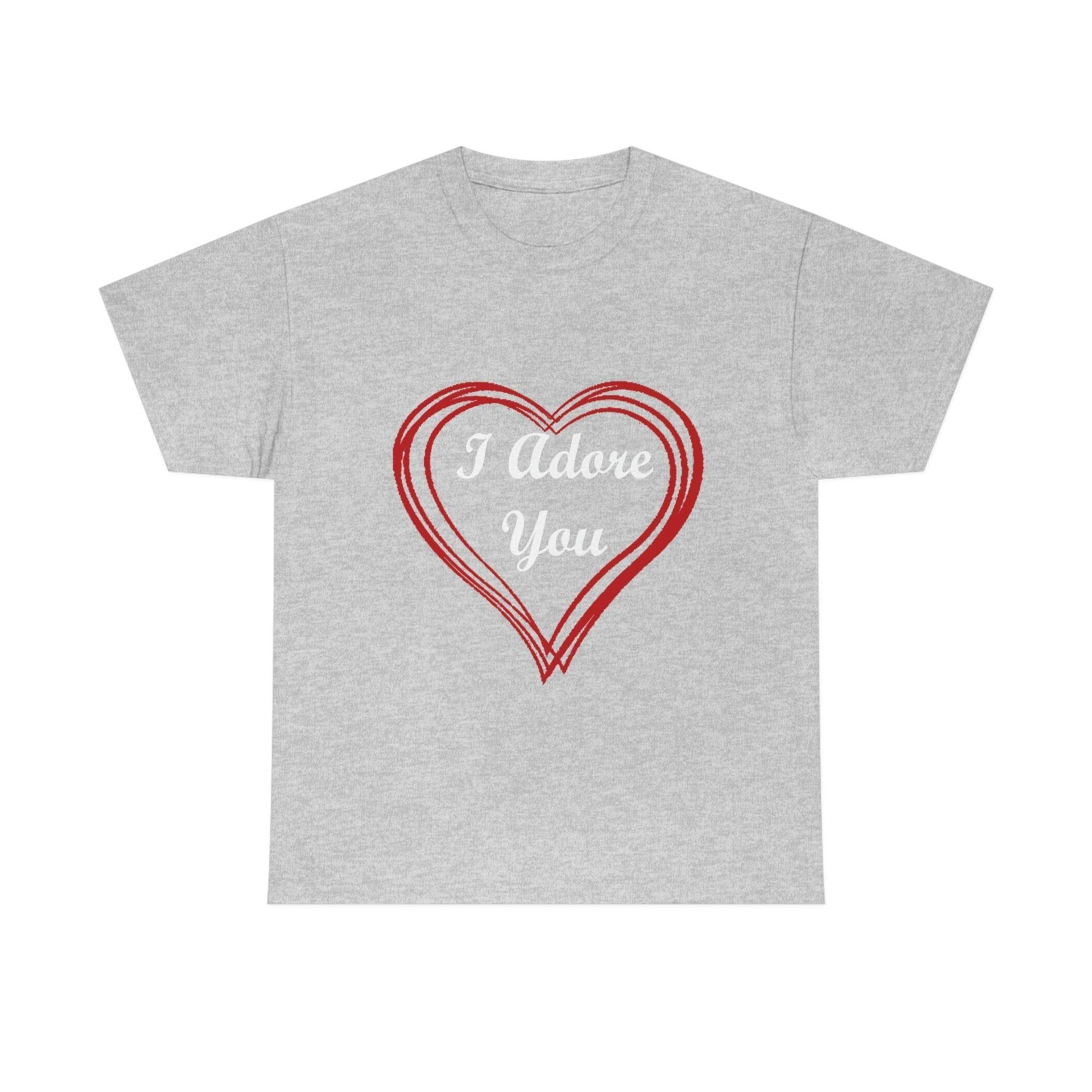 I Adore You Tee - Giftsmojo