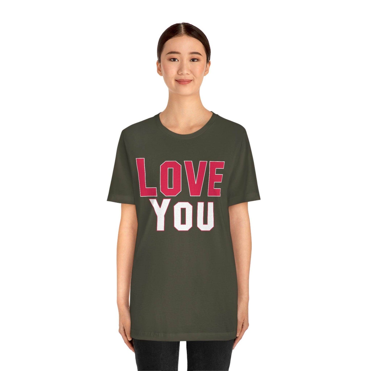 Love you T-shirt - Giftsmojo