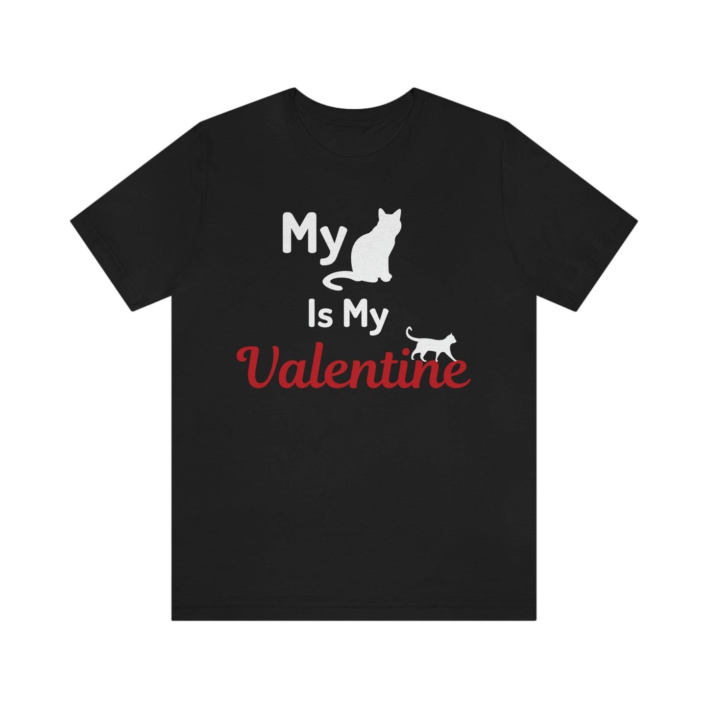 My Cat is My Valentine, Pet lover Valentine shirt - Cute cat lover shirt - gift for cat lovers - Giftsmojo