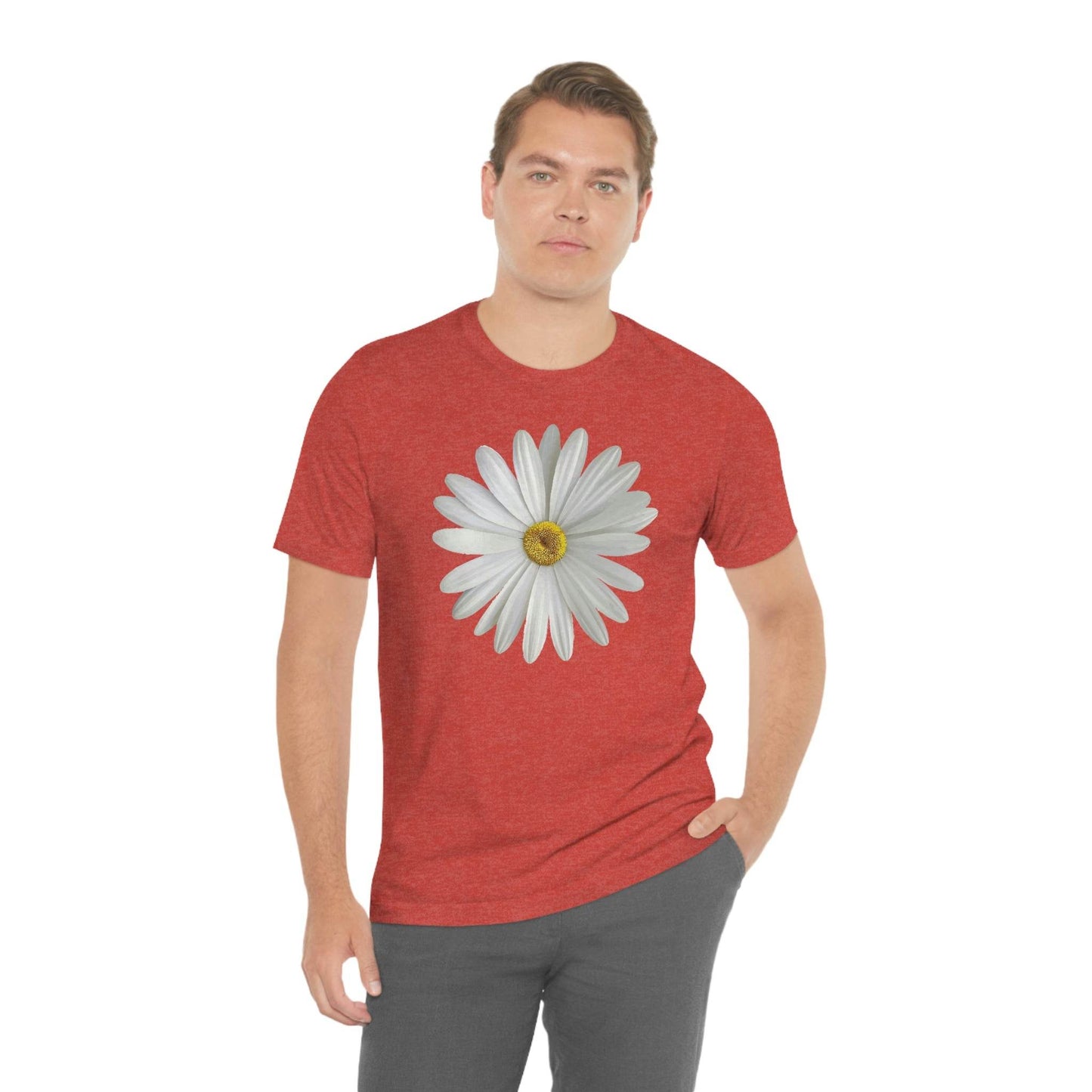 Daisy Shirt Floral Shirt Gift, Wildflower Shirt, Gift For Mom, Daisy Women Shirt Flower Tee Summer Shirt, - Giftsmojo