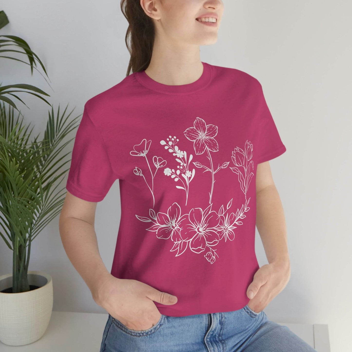 Flower Tshirt - Nature lover Shirt - Giftsmojo