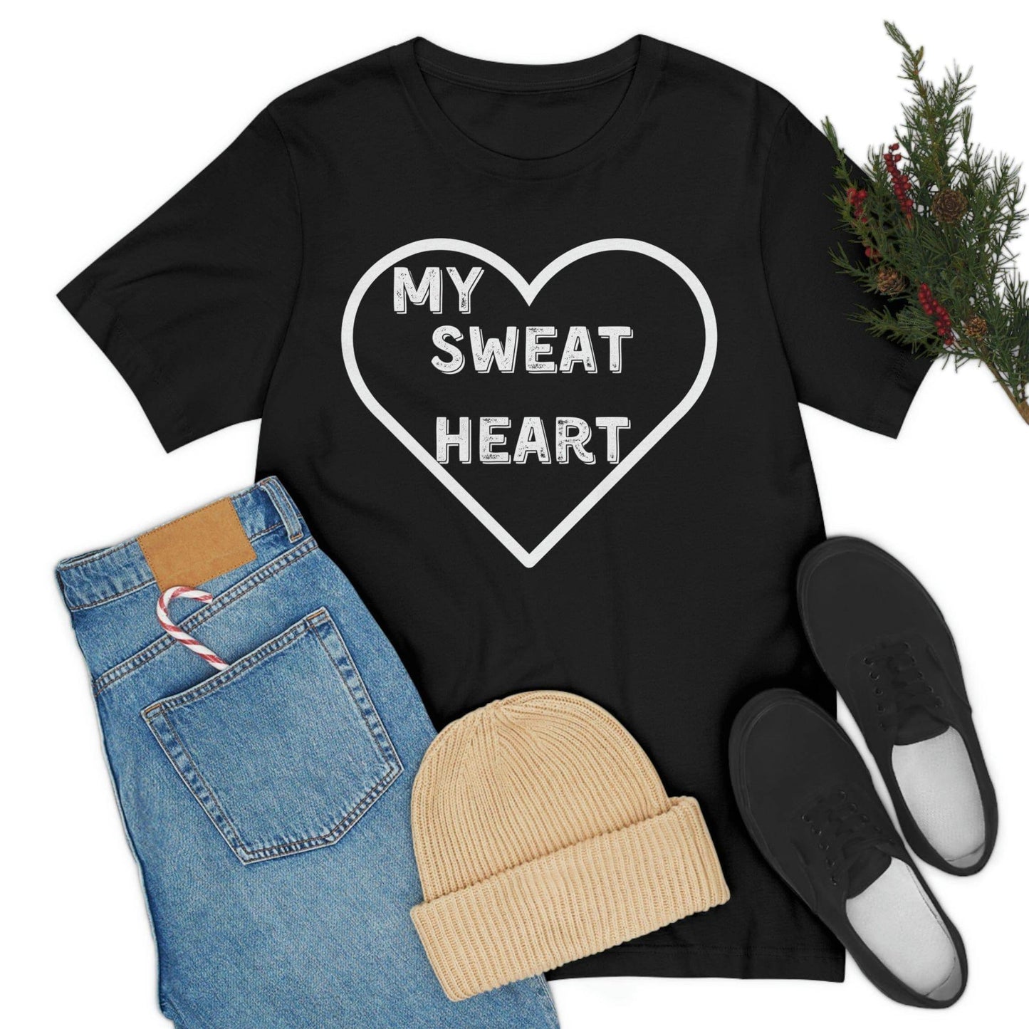 My Sweat Heart - Love shirt - Gift for wife - Gift for Husband - Gift for Girlfriend and Boyfriend - Giftsmojo