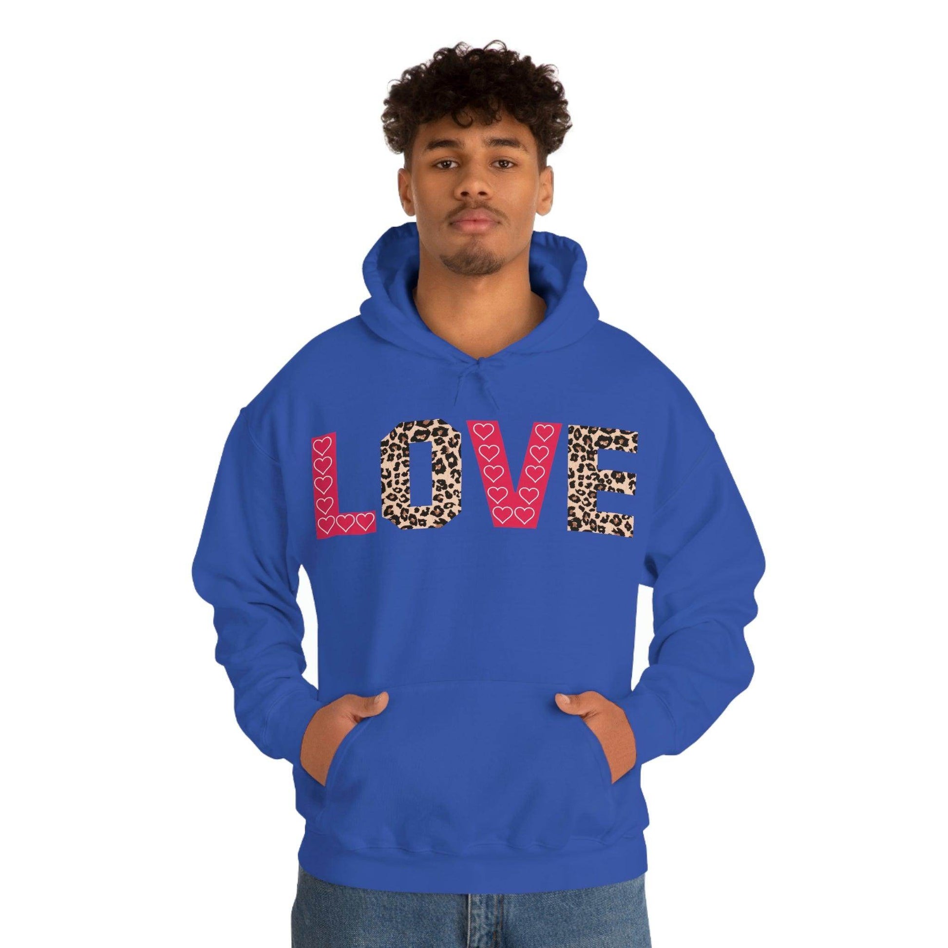 Love Hooded Sweatshirt - Giftsmojo