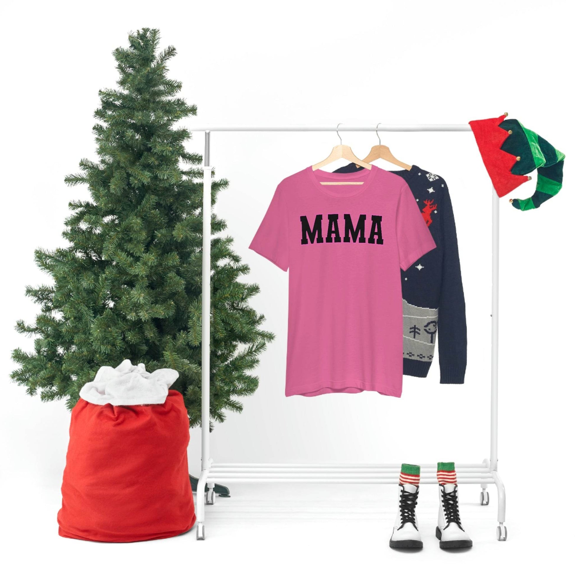 Cute Mama shirt mom shirt gift for her - mothers day shirt mothers day gift mom life shirt - retro mama shirt boy mama shirt mama t-shirt - Giftsmojo