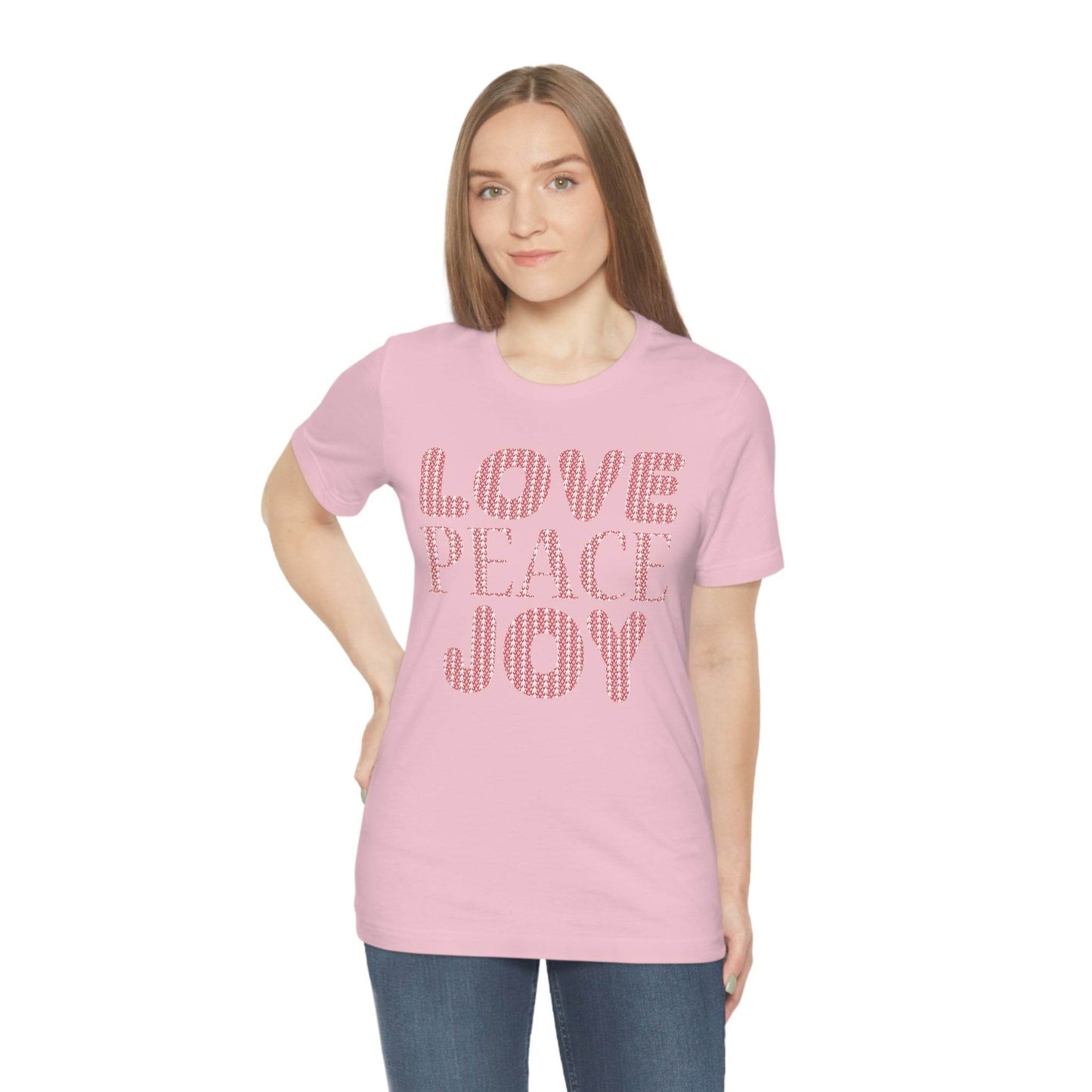love peace joy Tee - Giftsmojo