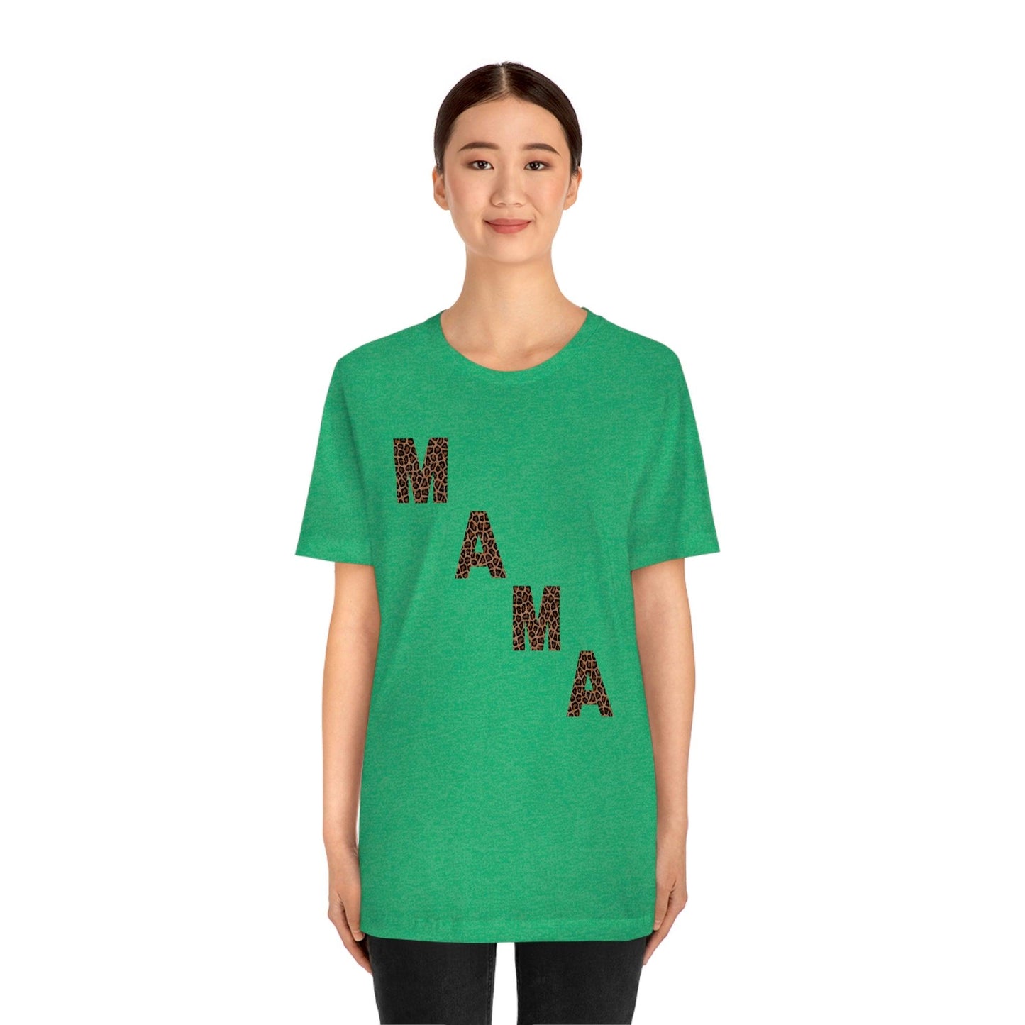 Leopard print shirt Leopard print Mama shirt cute mama shirt - Giftsmojo