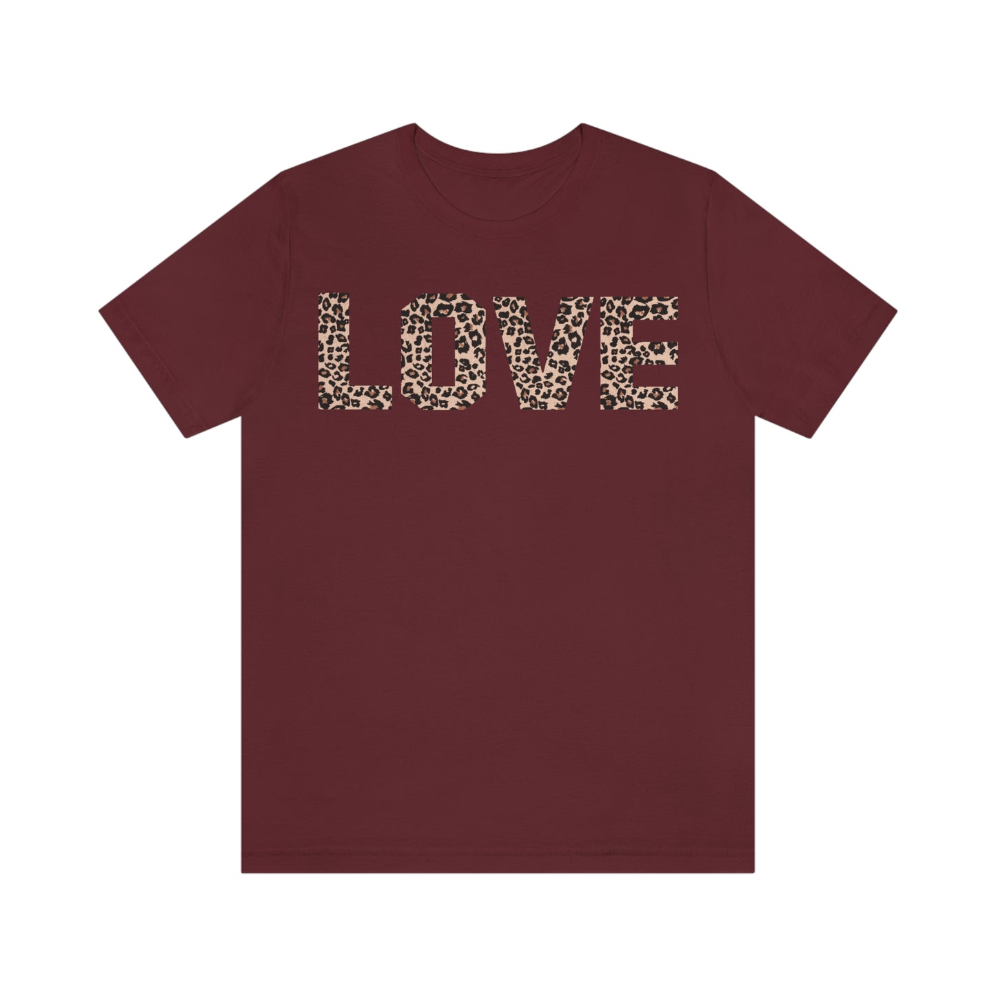 Leopard print love Tee