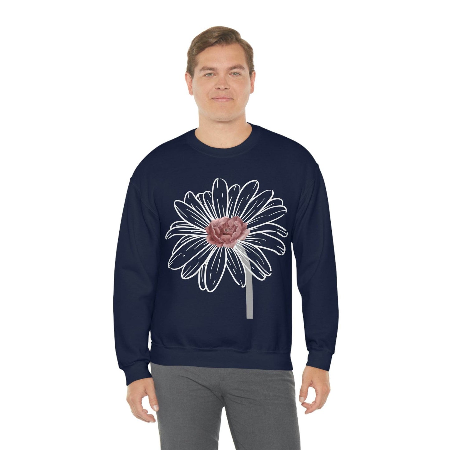 Floral Sweatshirt, Wildflower Sweatshirt, Flower sweatshirt, Wild Flowers - Giftsmojo