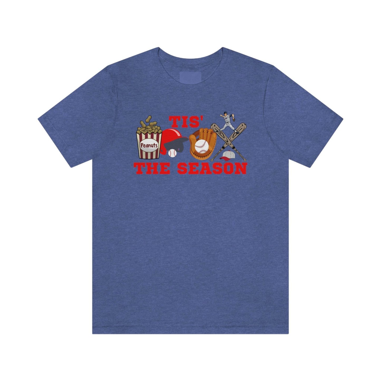 Tis the season Baseball shirt baseball tee baseball tshirt - sport shirt Baseball Mom shirt, Baseball Mama shirt, gift for him gameday shirt - Giftsmojo