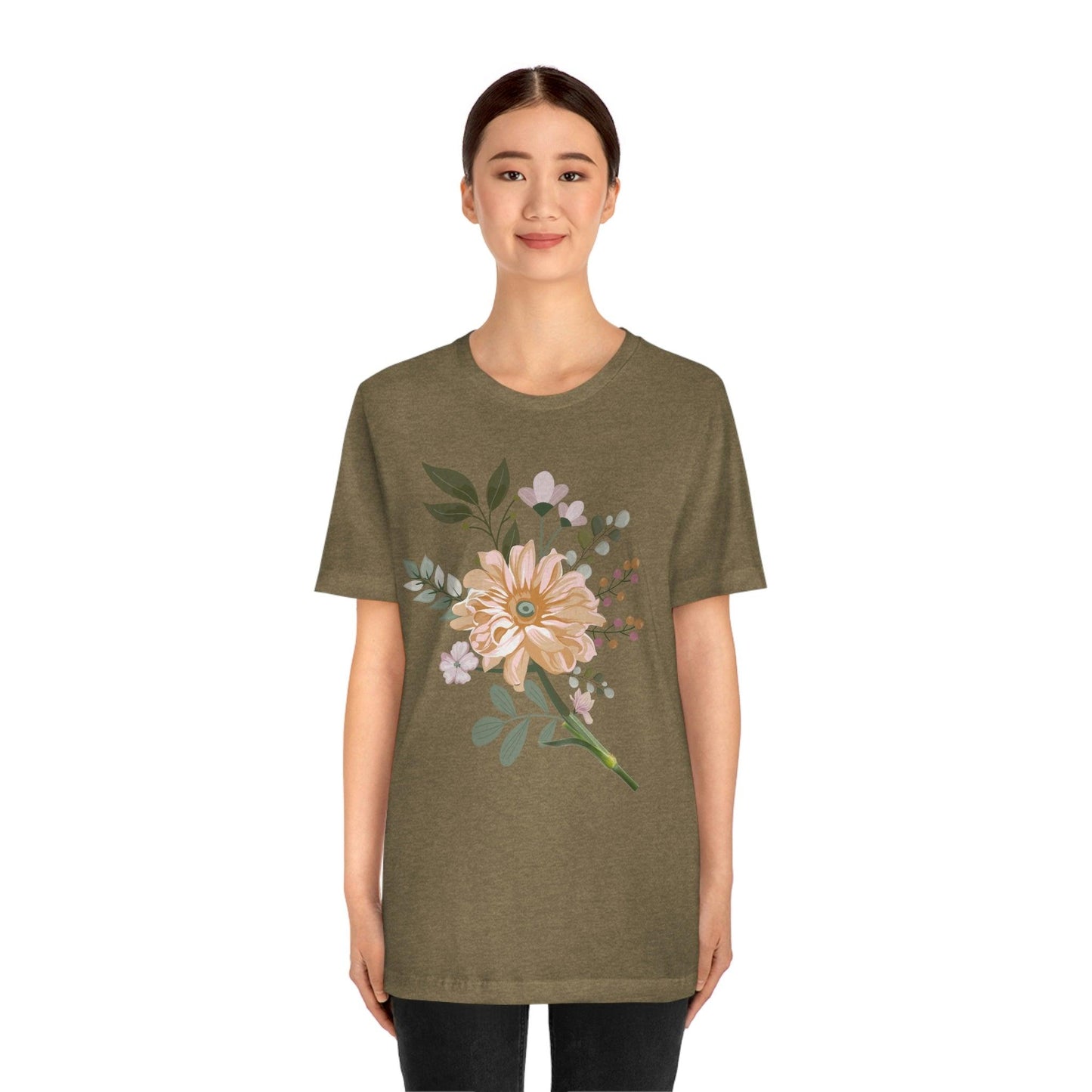 Cute Flower T-shirt - Nature lover Shirt - Cute Flower lover shirt - Giftsmojo