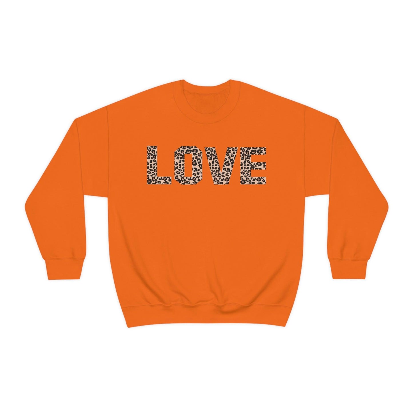Leopard print love Sweatshirt
