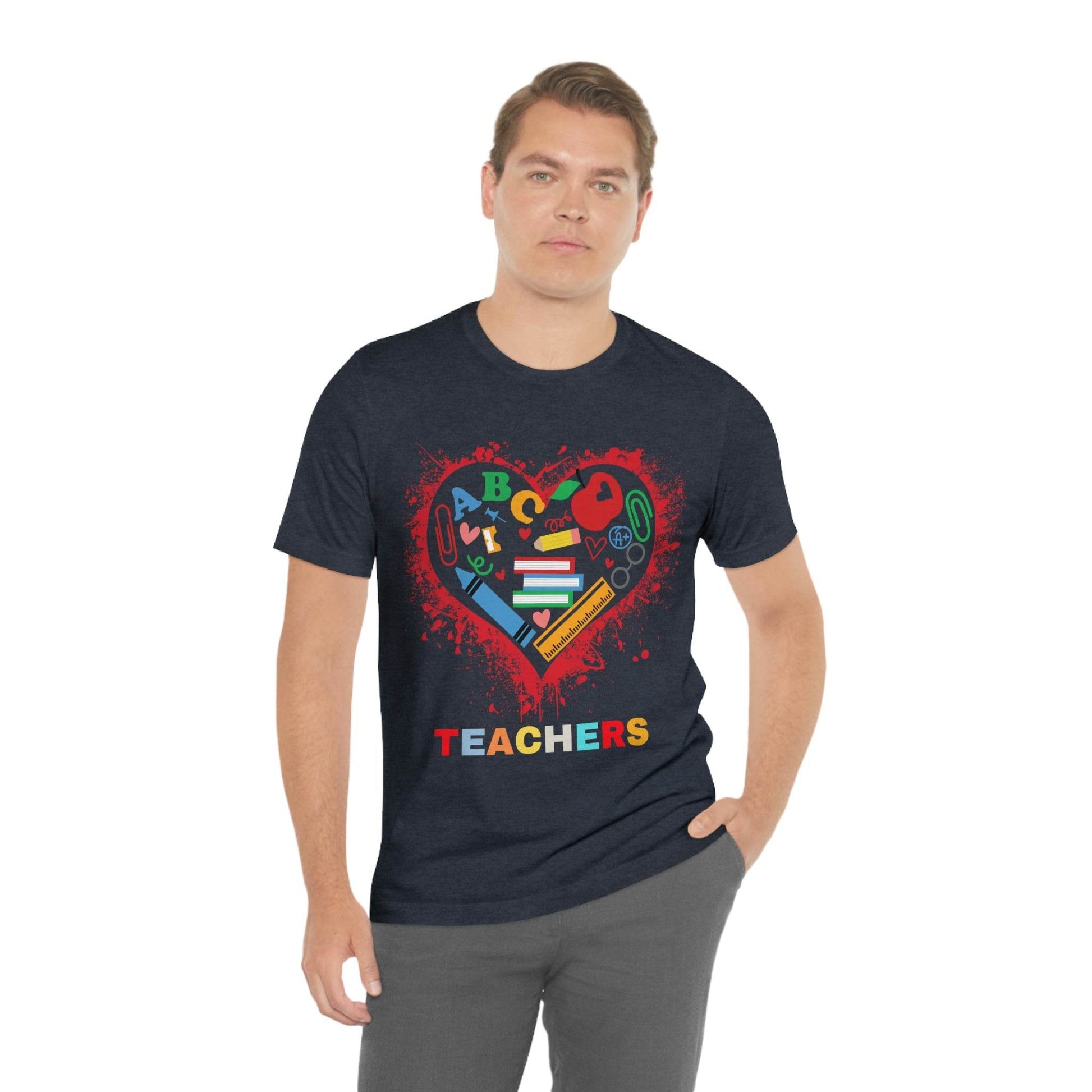 Love Teachers Shirt - Teacher Appreciation Shirt - Giftsmojo
