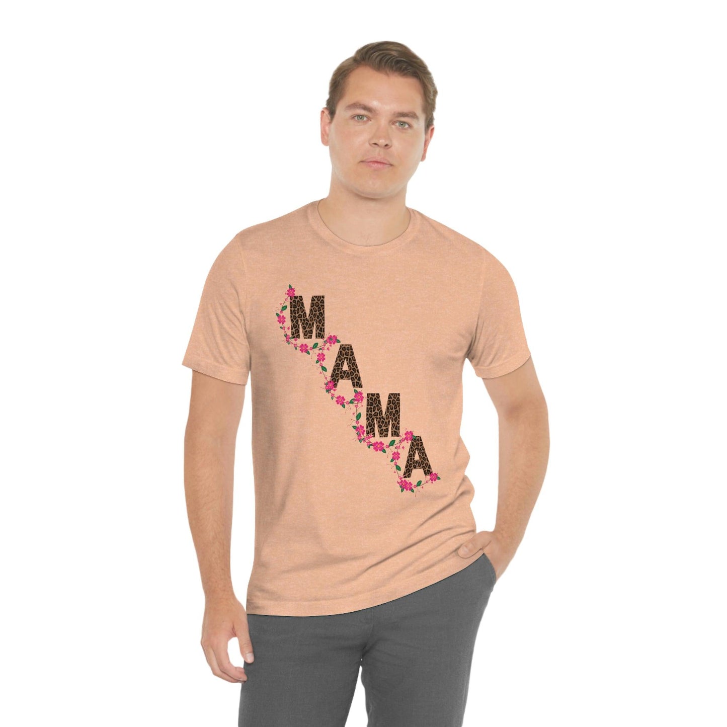 Leopard print Mama shirt - Leopard Mama Shirt mothers day shirt new mom shirt - Giftsmojo