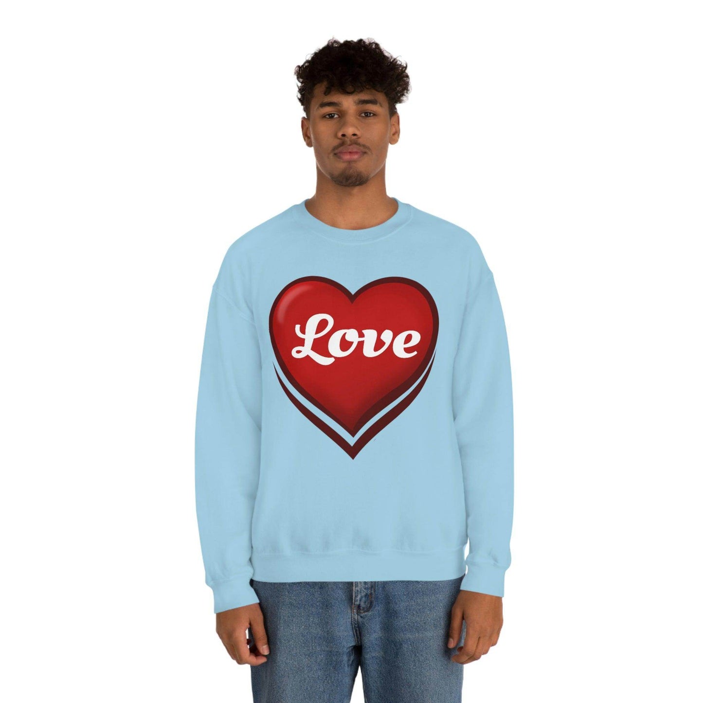 Love Sweatshirt, Valentine's Gift, - Giftsmojo