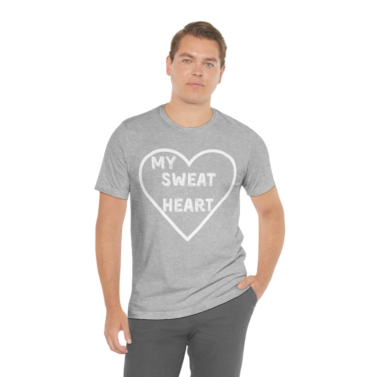 My Sweat Heart - Love shirt - Gift for wife - Gift for Husband - Gift for Girlfriend and Boyfriend - Giftsmojo