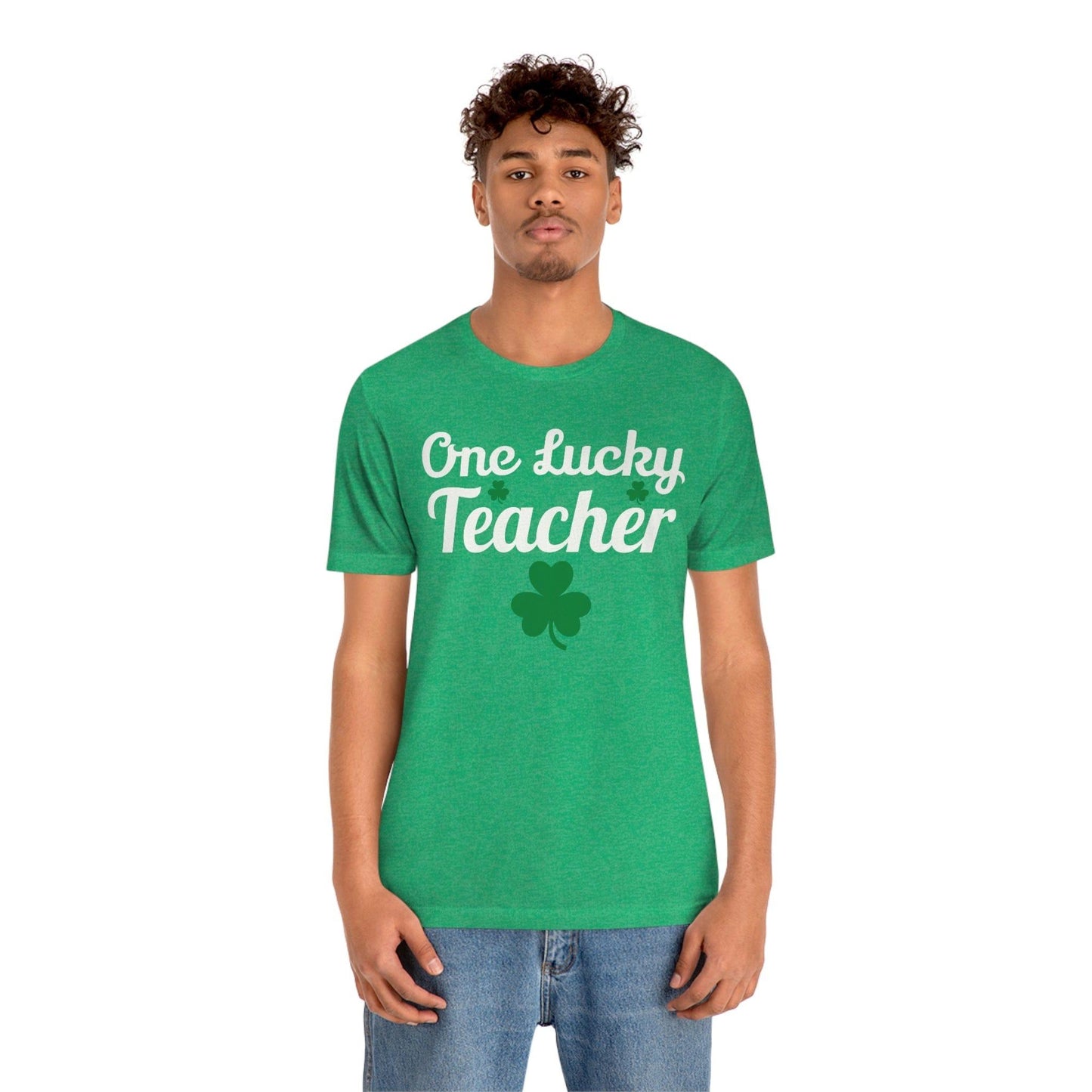 Feeling Lucky Shirt One Lucky Teacher Shirt St Patrick's Day shirt - Funny St Paddy's day Funny Shirt Shamrock shirt shenanigans shirt