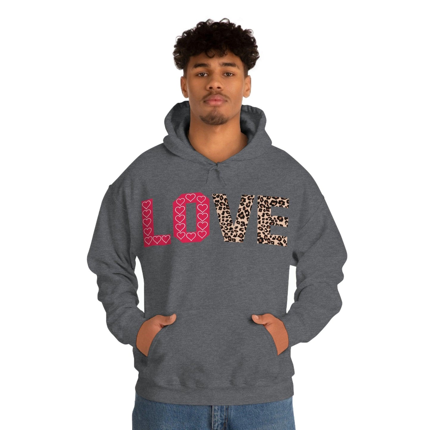 Leopard print Hooded Sweatshirt