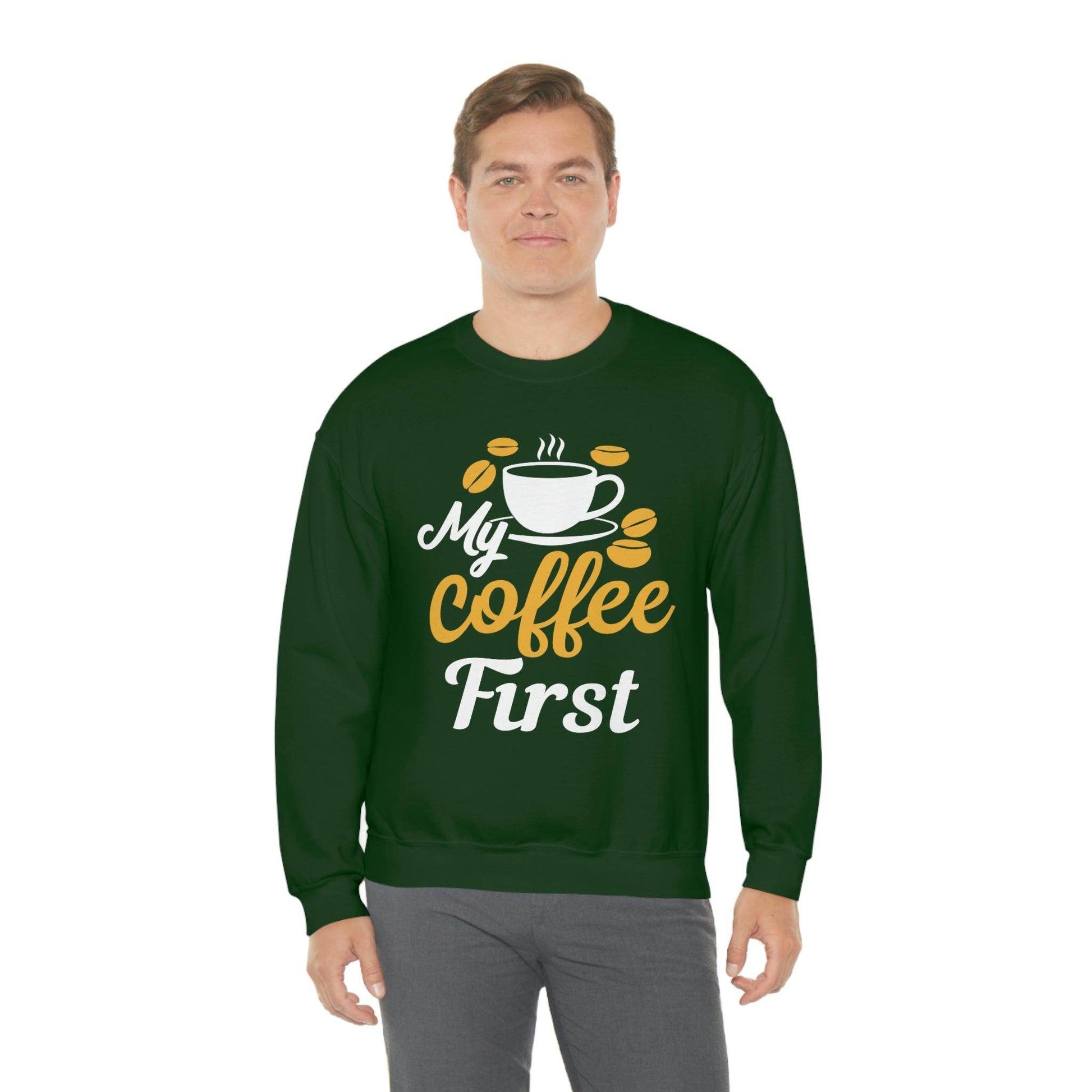 My Coffee First Sweatshirt - Giftsmojo
