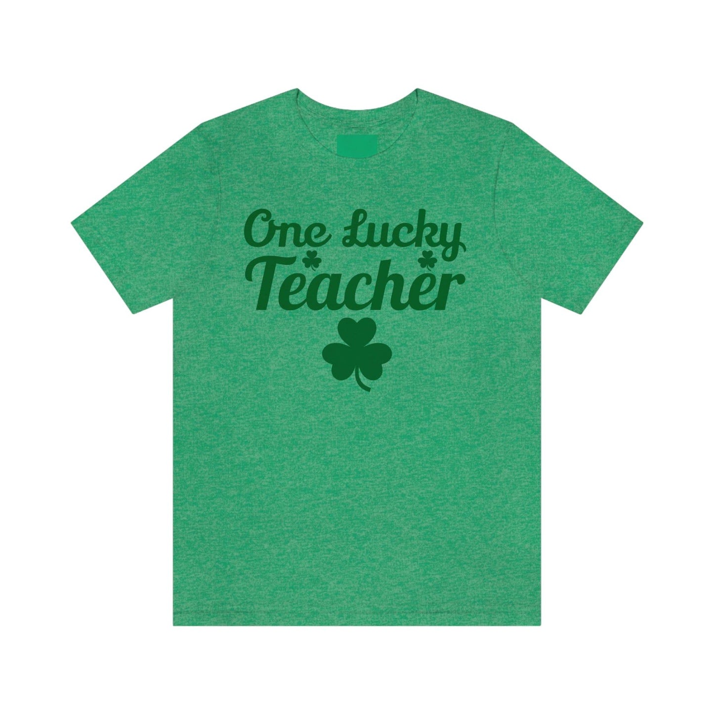 One Lucky Teacher Shirt feeling Lucky St Patrick's Day shirt - Funny St Paddy's day Funny Shirt