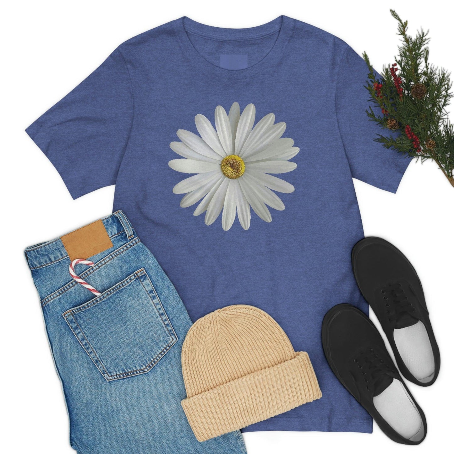 Daisy Shirt Floral Shirt Gift, Wildflower Shirt, Gift For Mom, Daisy Women Shirt Flower Tee Summer Shirt,