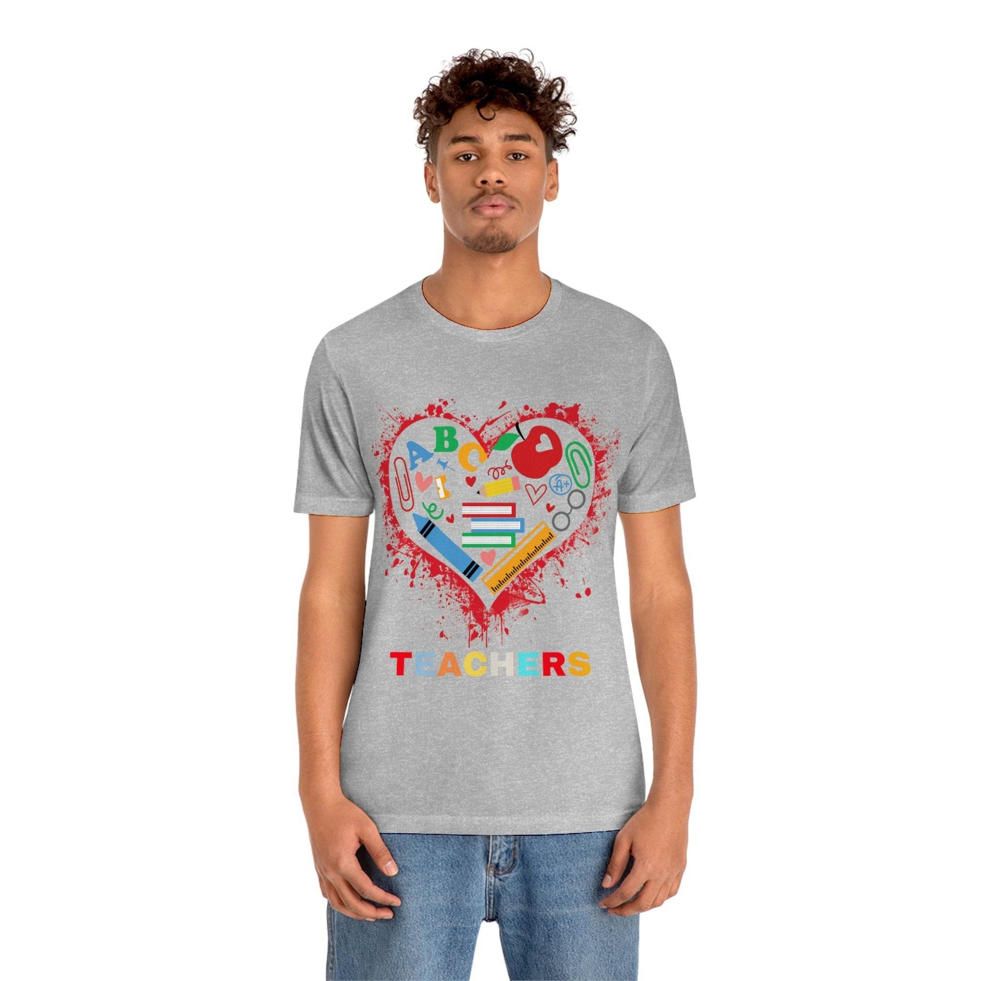 Love Teachers Shirt - Teacher Appreciation Shirt - Giftsmojo