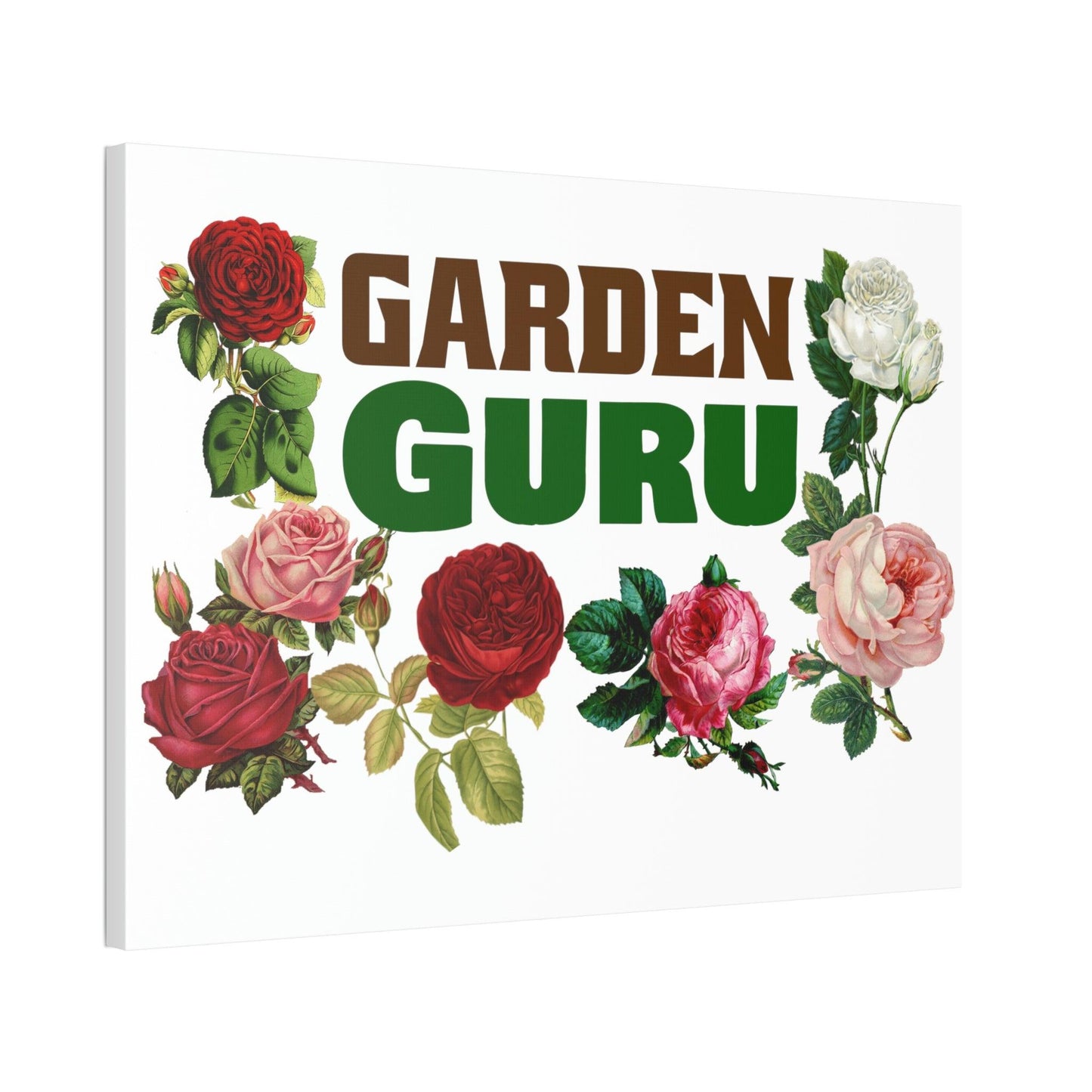 Garden Guru Canvas - Garden wall arts, gift for garden lovers - Giftsmojo