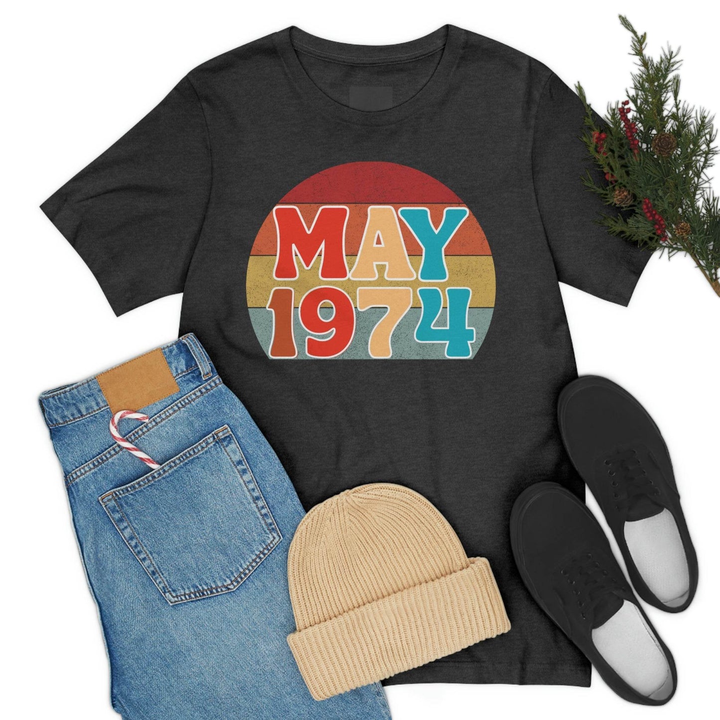 49th Birthday Shirt, 1974 Shirt, 49th Birthday Tee, Vintage 1974 Shirt, 49th Birthday Gifts, 1974 Birthday Shirt, 49th Birthday Gift - Giftsmojo