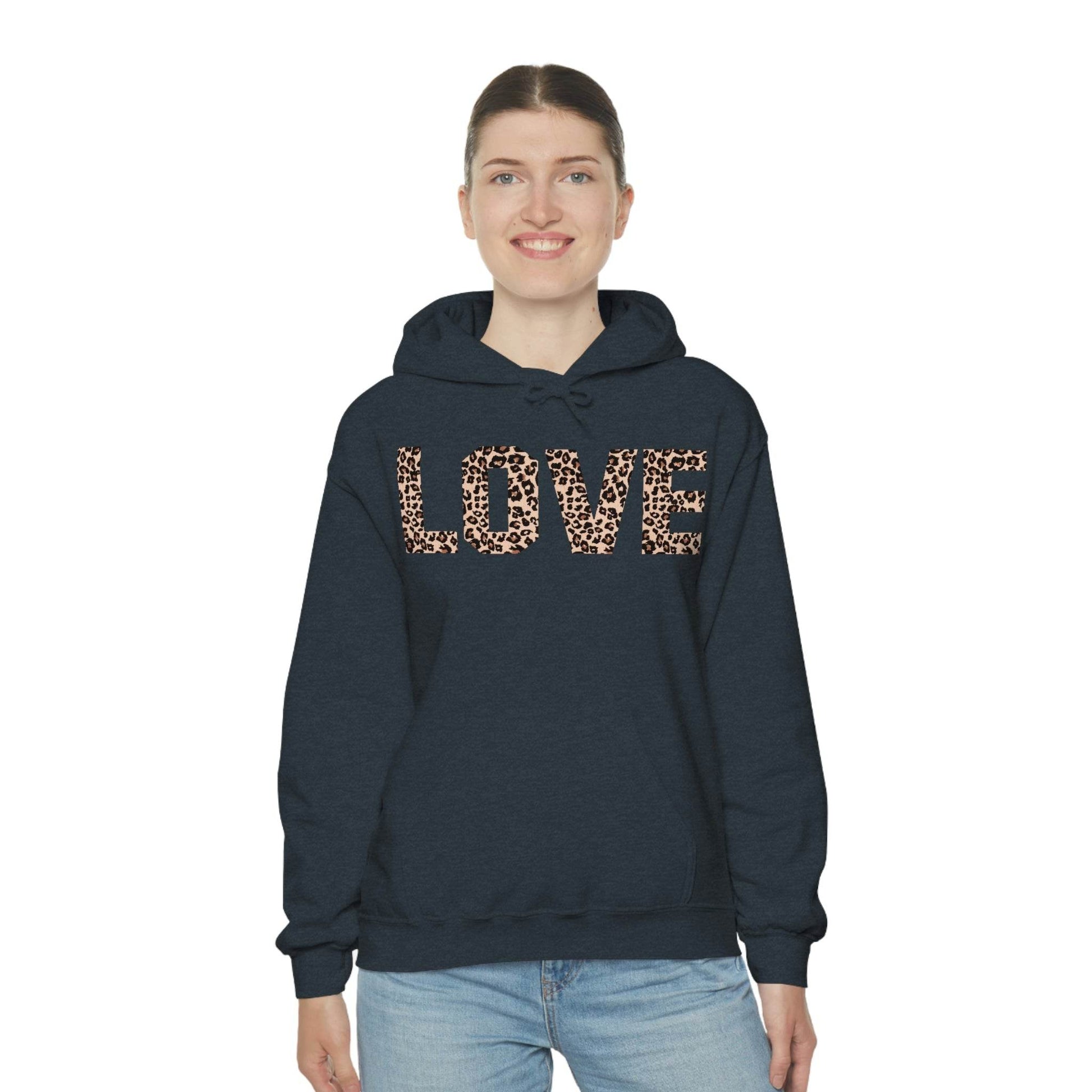 Leopard print Hooded Sweatshirt - Giftsmojo
