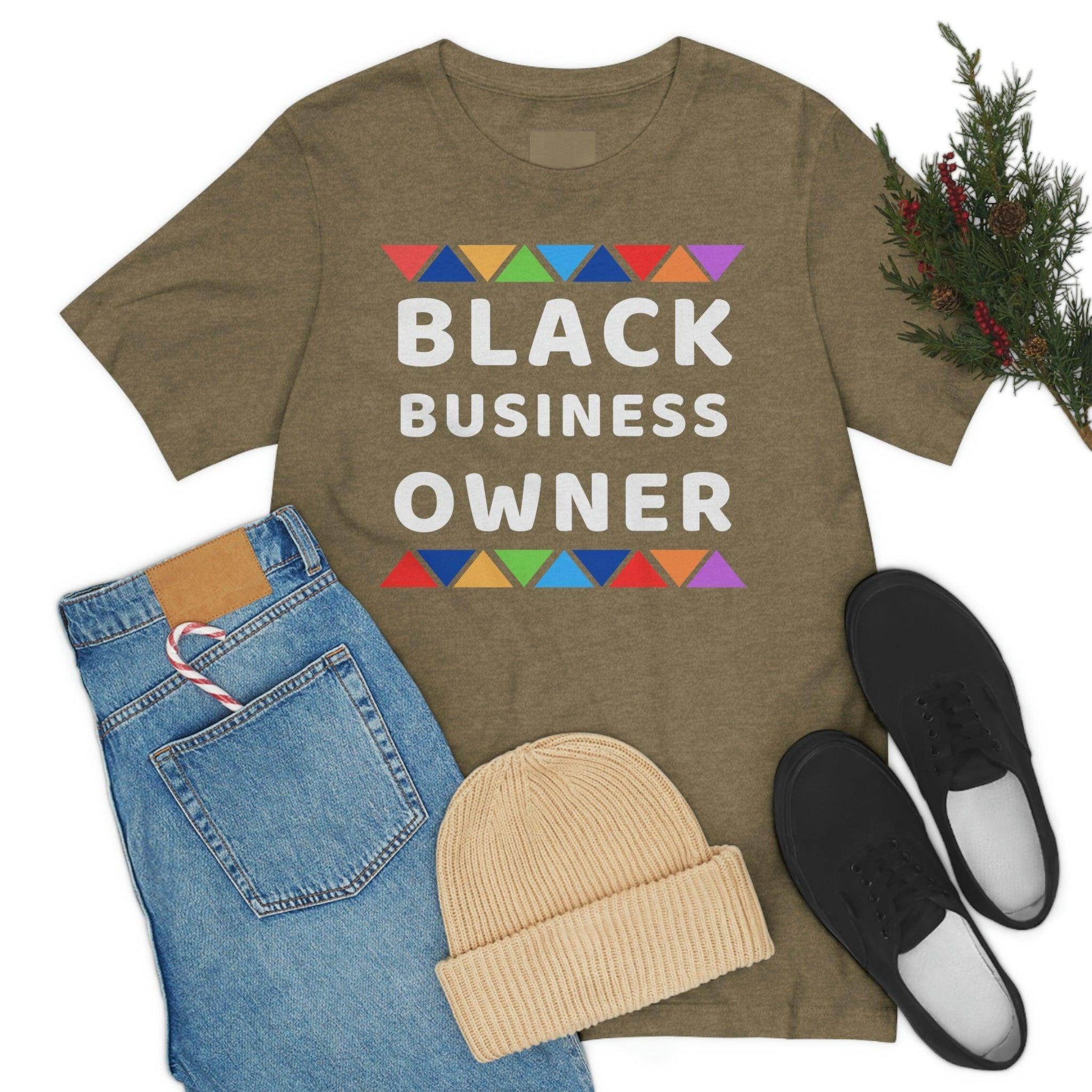 Black Business Owner shirt - Black entrepreneur shirt small business owner business owner gift CEO shirt, black owned shop - Giftsmojo