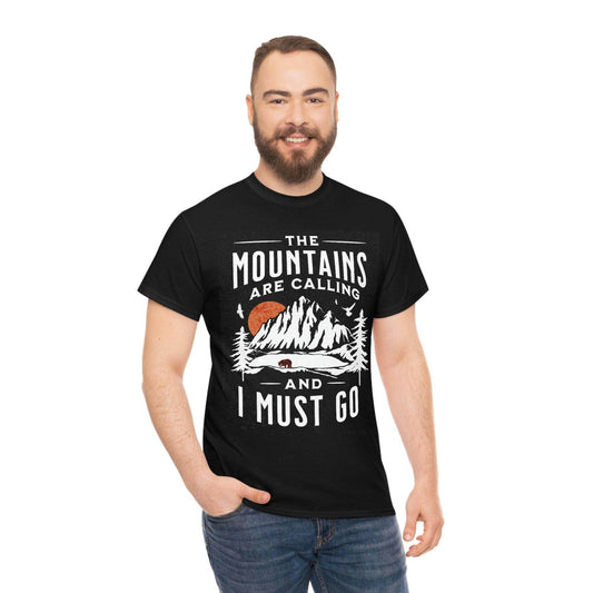 The Mountains are calling Tee - Giftsmojo
