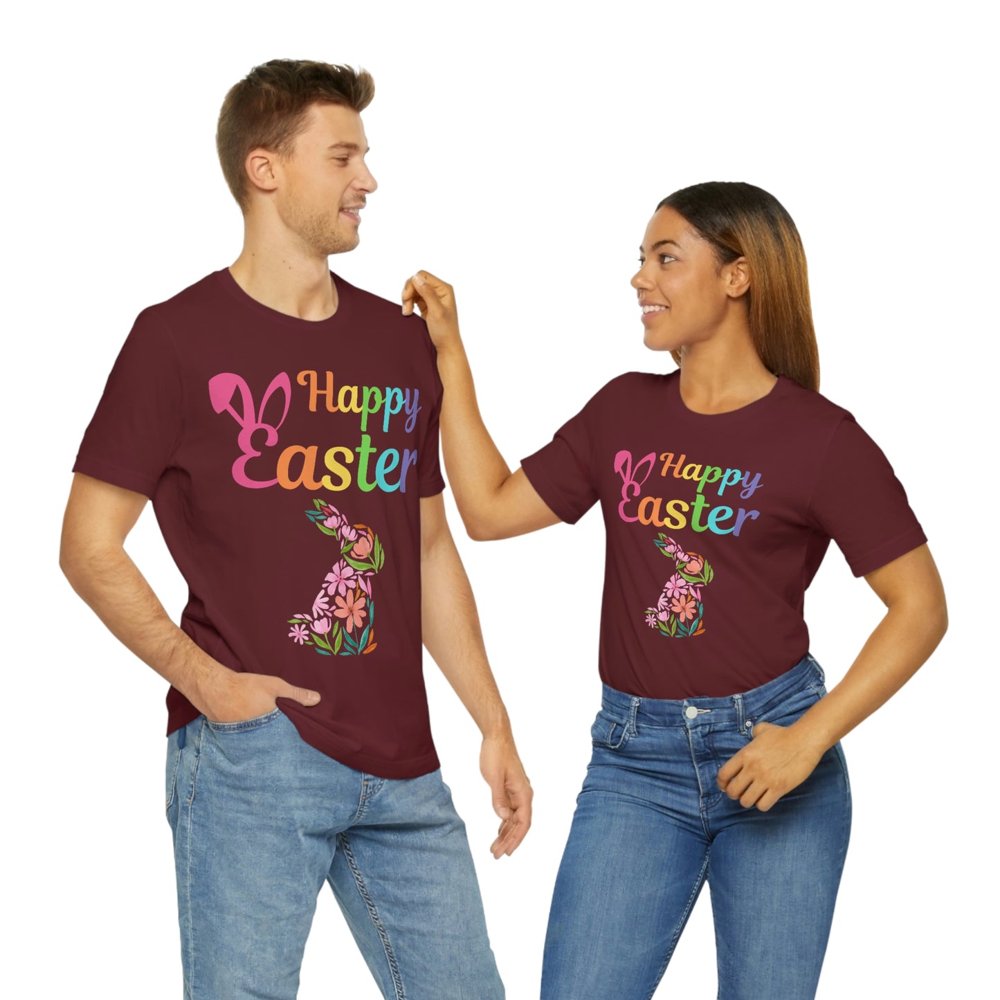 Easter Shirt - Happy Easter Bunny Shirt - Easter Day Shirt - Easter Gift for women and Men
