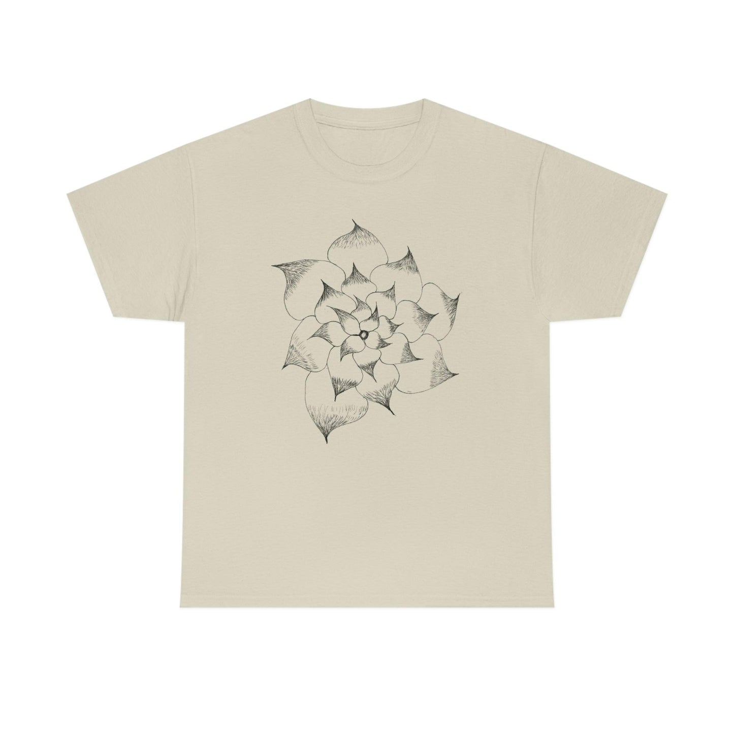 Flower Tee, custom designed tee, flower t-shirt, floral graphic tee - Giftsmojo