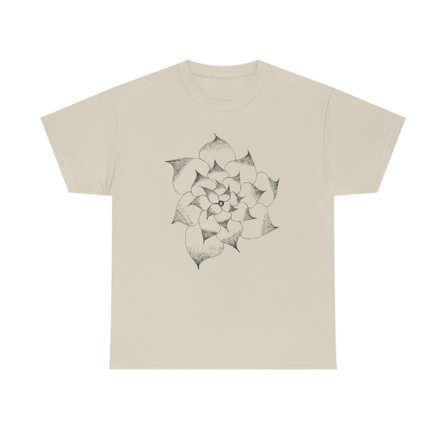 Flower Tee, custom designed tee, flower t-shirt, floral graphic tee - Giftsmojo