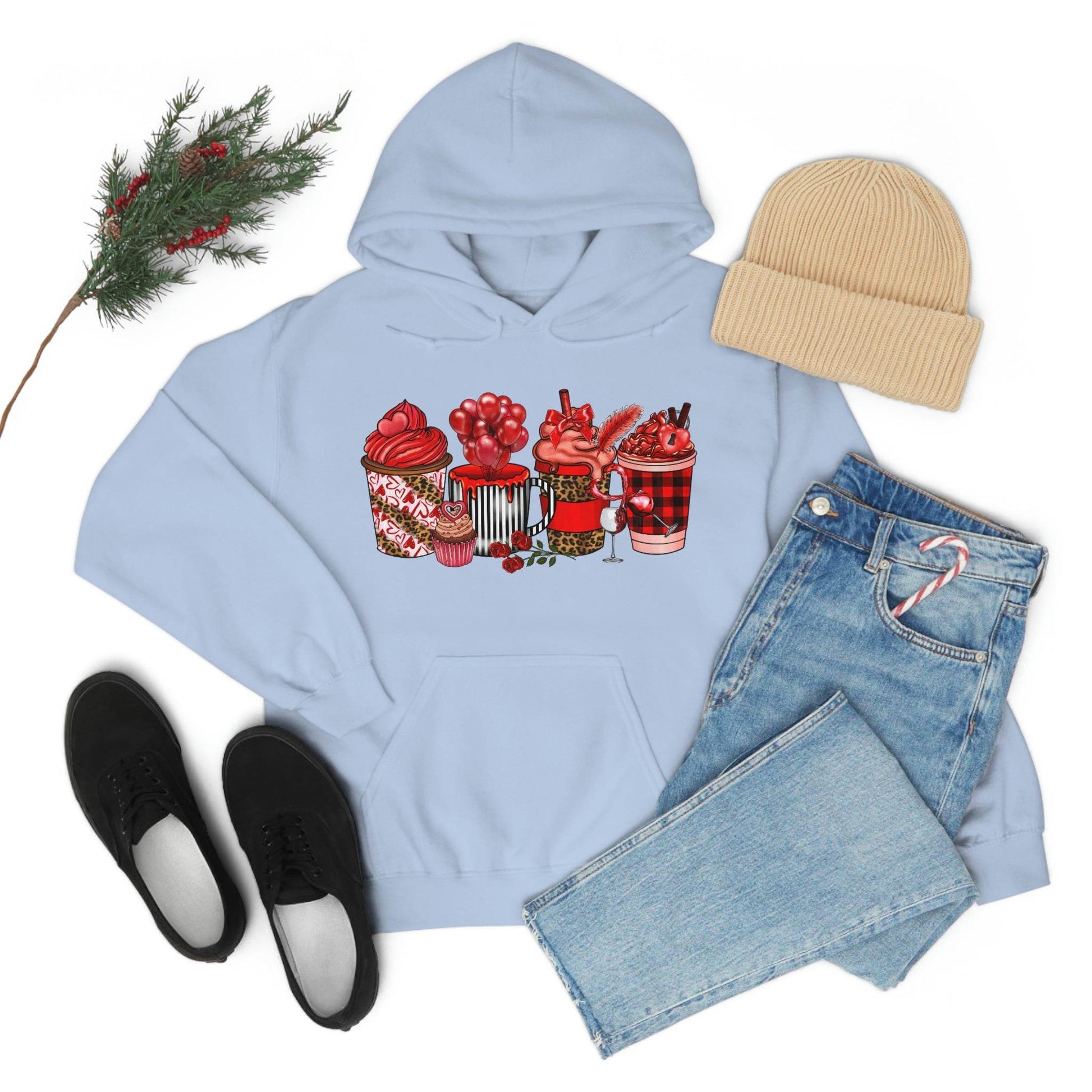 Valentine's day Hooded Sweatshirt (this is all i want for valentine) - Giftsmojo