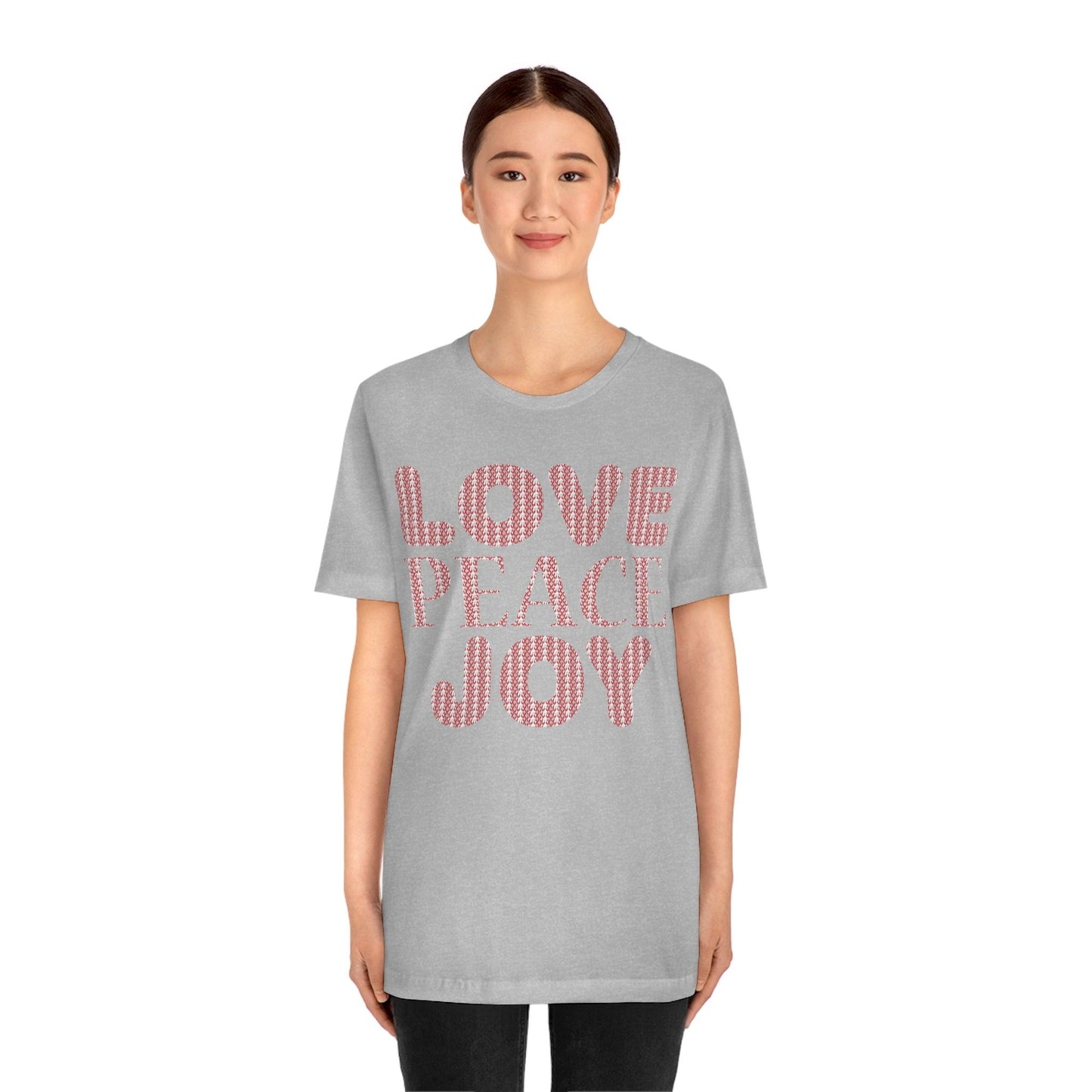 love peace joy Tee - Giftsmojo
