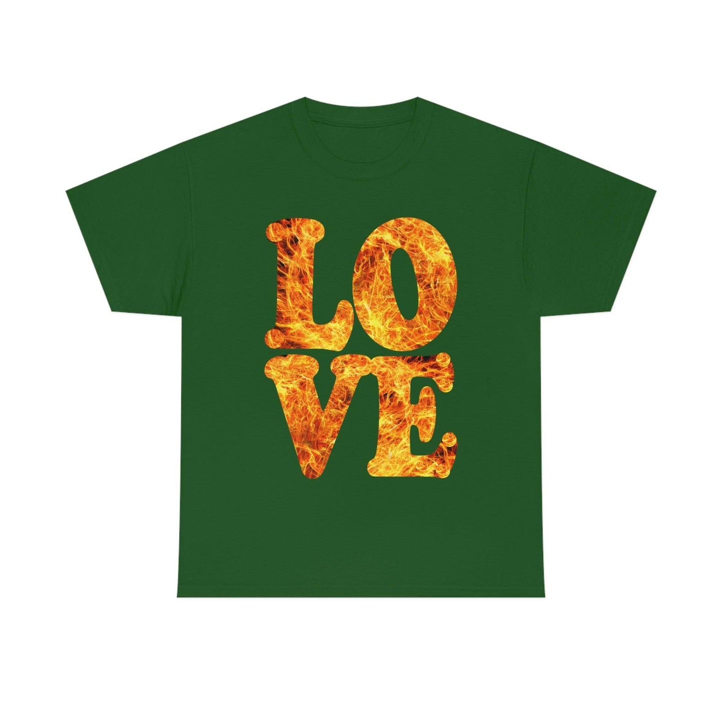 love fire big Tee - Giftsmojo