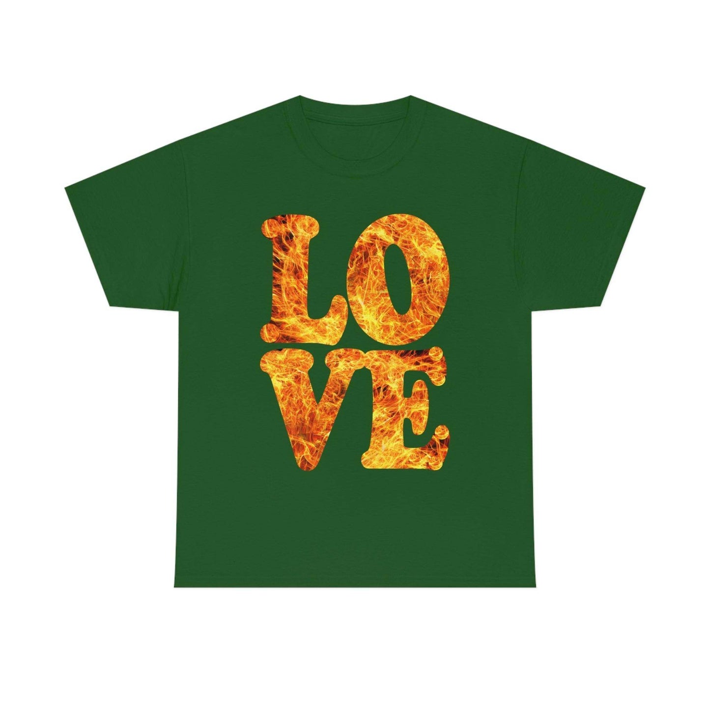 love fire big Tee - Giftsmojo
