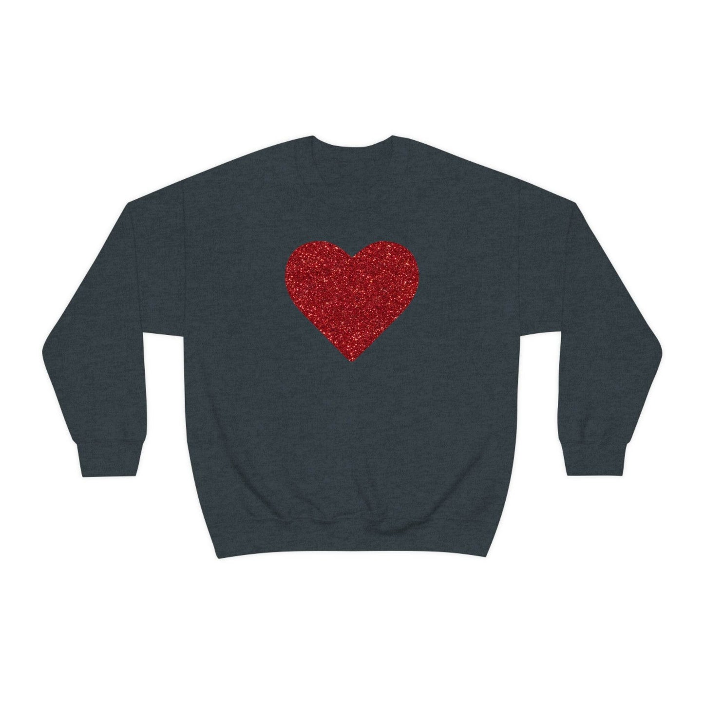 Heart Sweatshirt Love sweatshirt Love Shirt Cute Love Shirt with Heart Valentine sweatshirt - Matching Love shirt Girlfriend gift Boyfriend - Giftsmojo