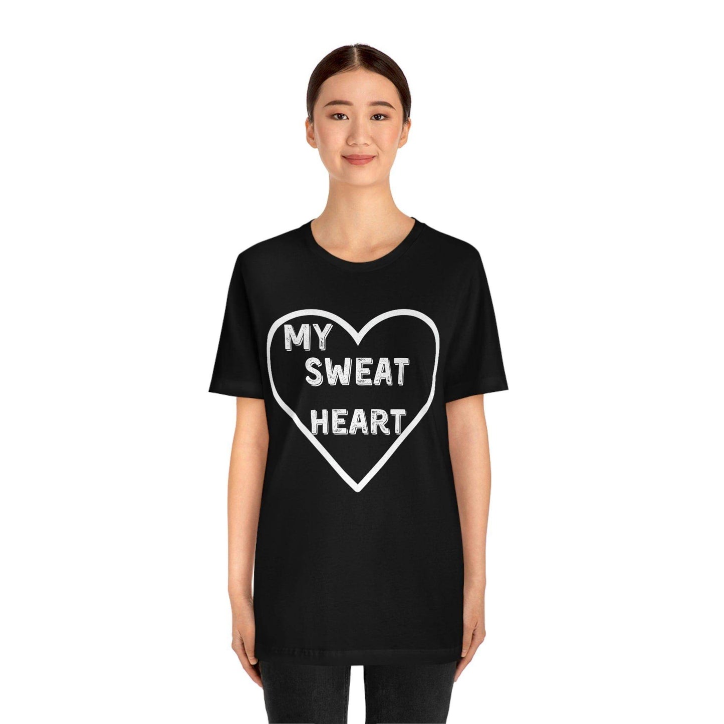 My Sweat Heart - Love shirt - Gift for wife - Gift for Husband - Gift for Girlfriend and Boyfriend - Giftsmojo