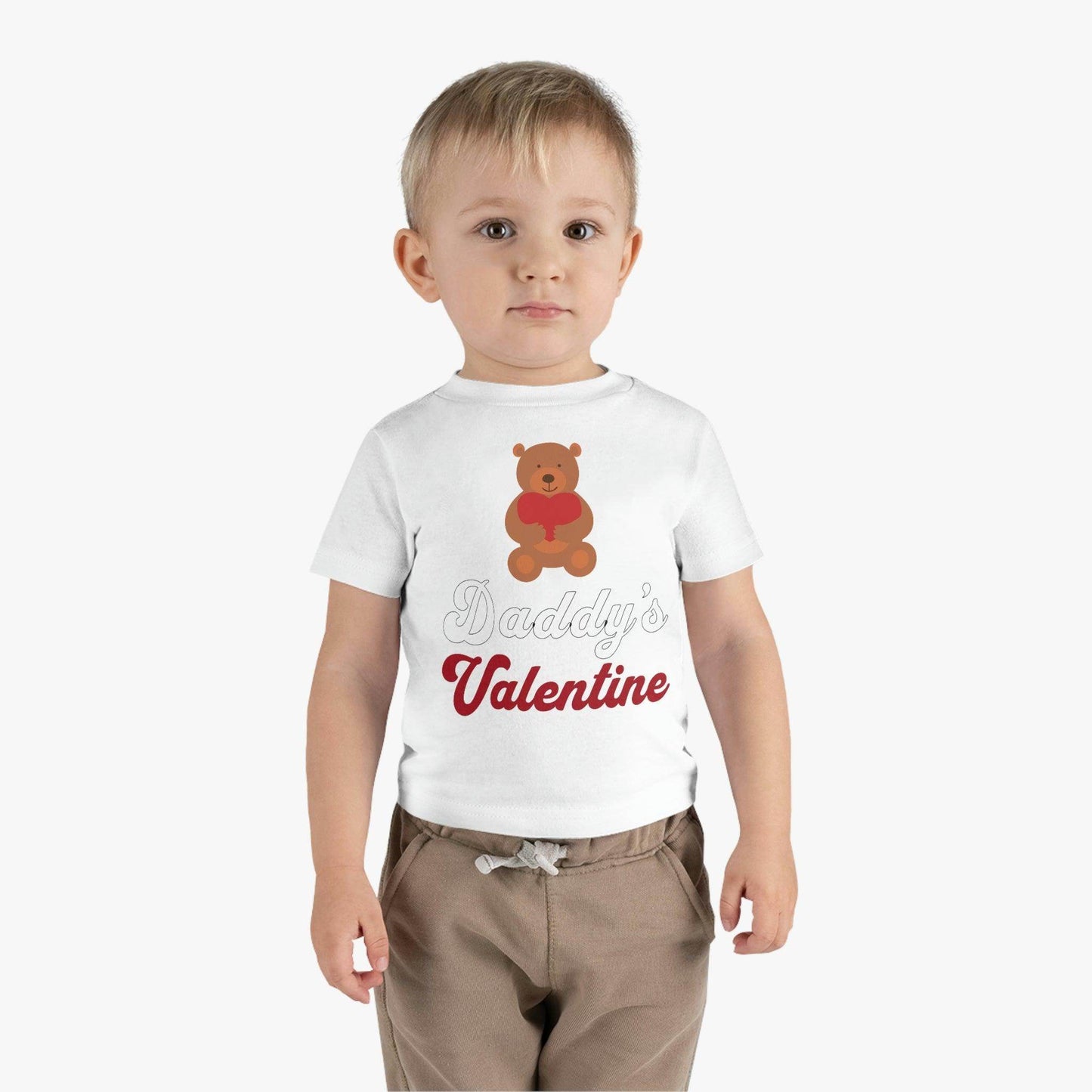 Daddy's Valentine - Kids Valentine day shirt - Giftsmojo