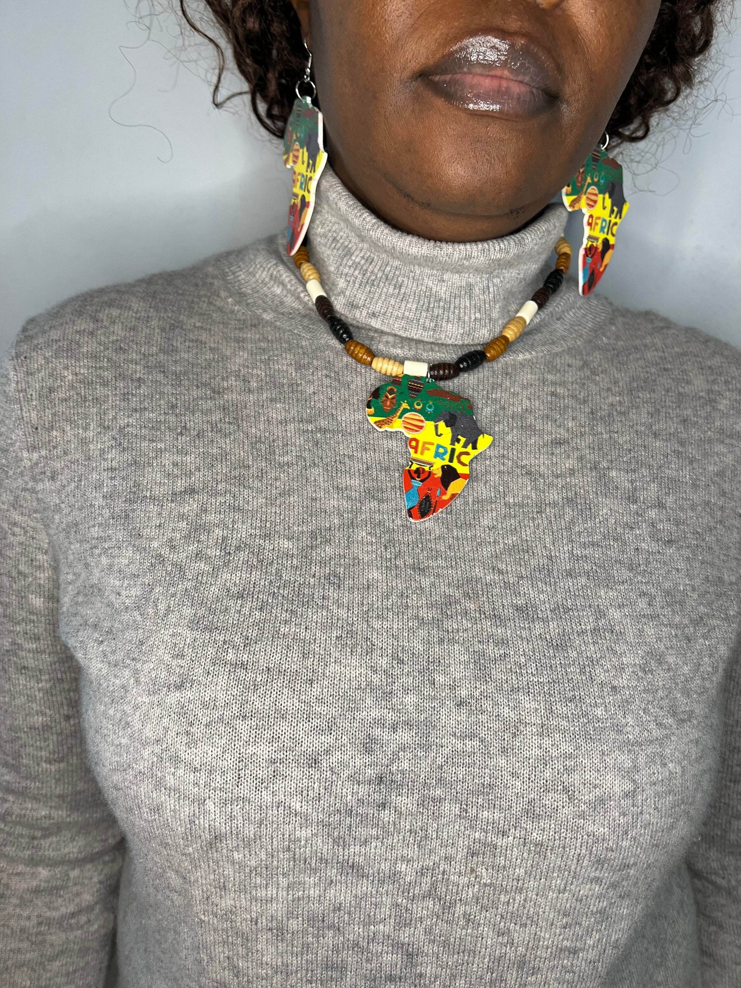 African Map jewelry - Giftsmojo
