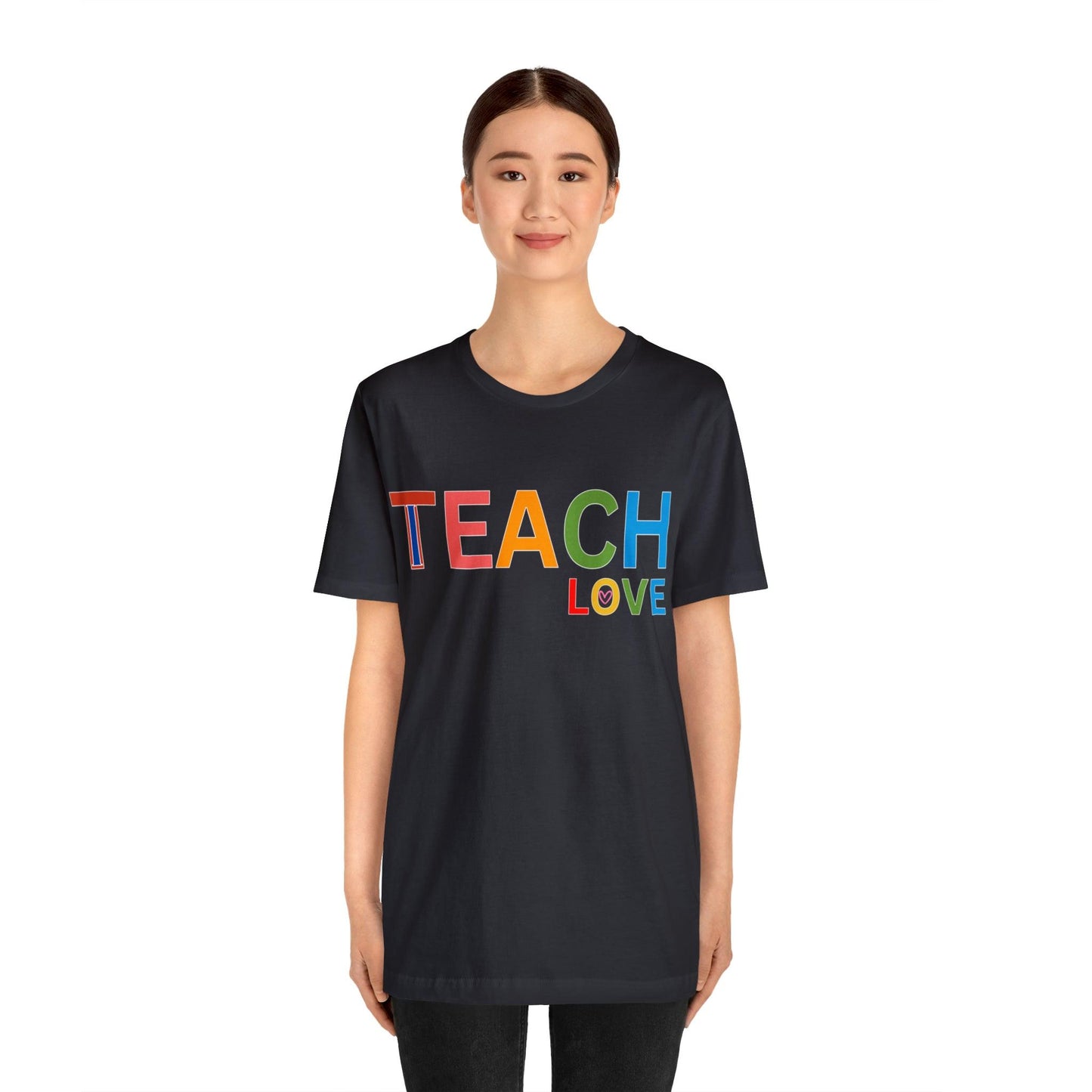 I Teach Love Shirt, Teacher Shirt, Teacher Appreciation Gift for Teachers - Giftsmojo