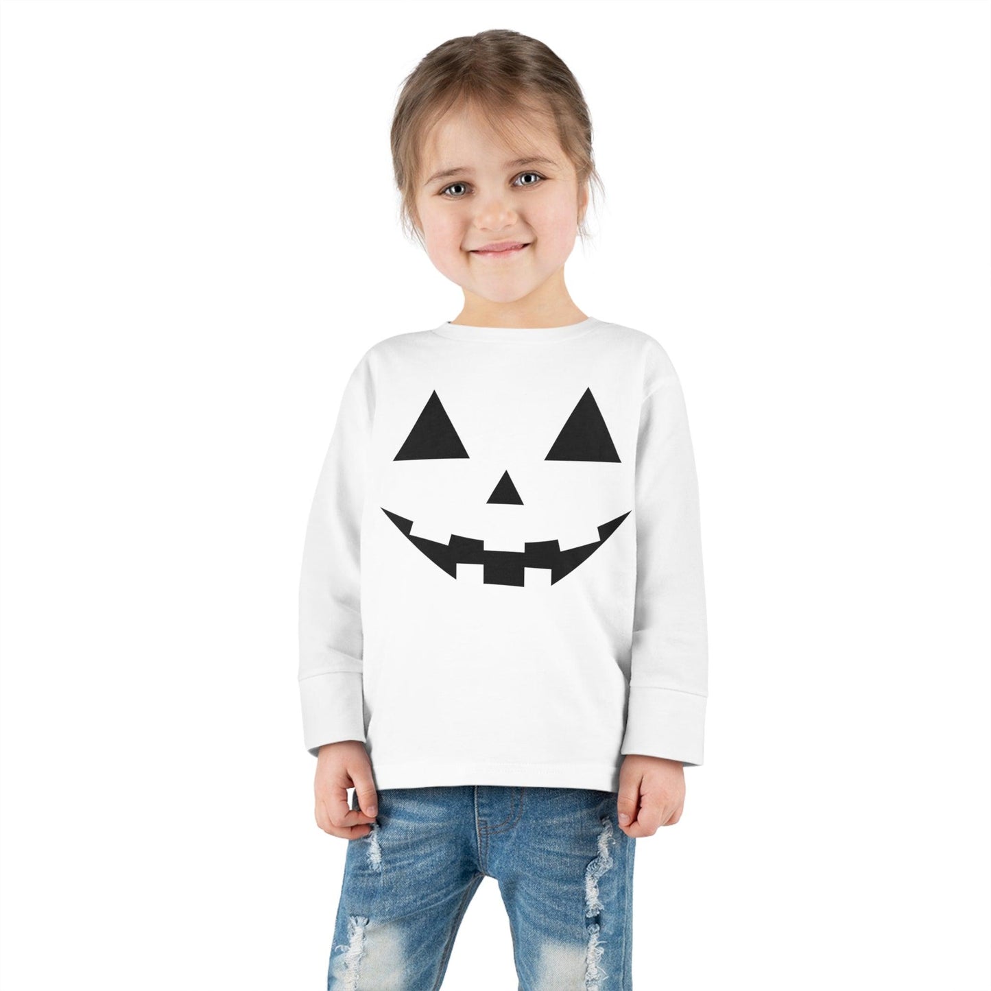 Kids Jack O Lantern Shirt Kids scary Faces Halloween Pumpkin Face Shirt Kids Halloween Shirt Kids Long Sleeve Trick or Treat Outfit for Halloween - Giftsmojo