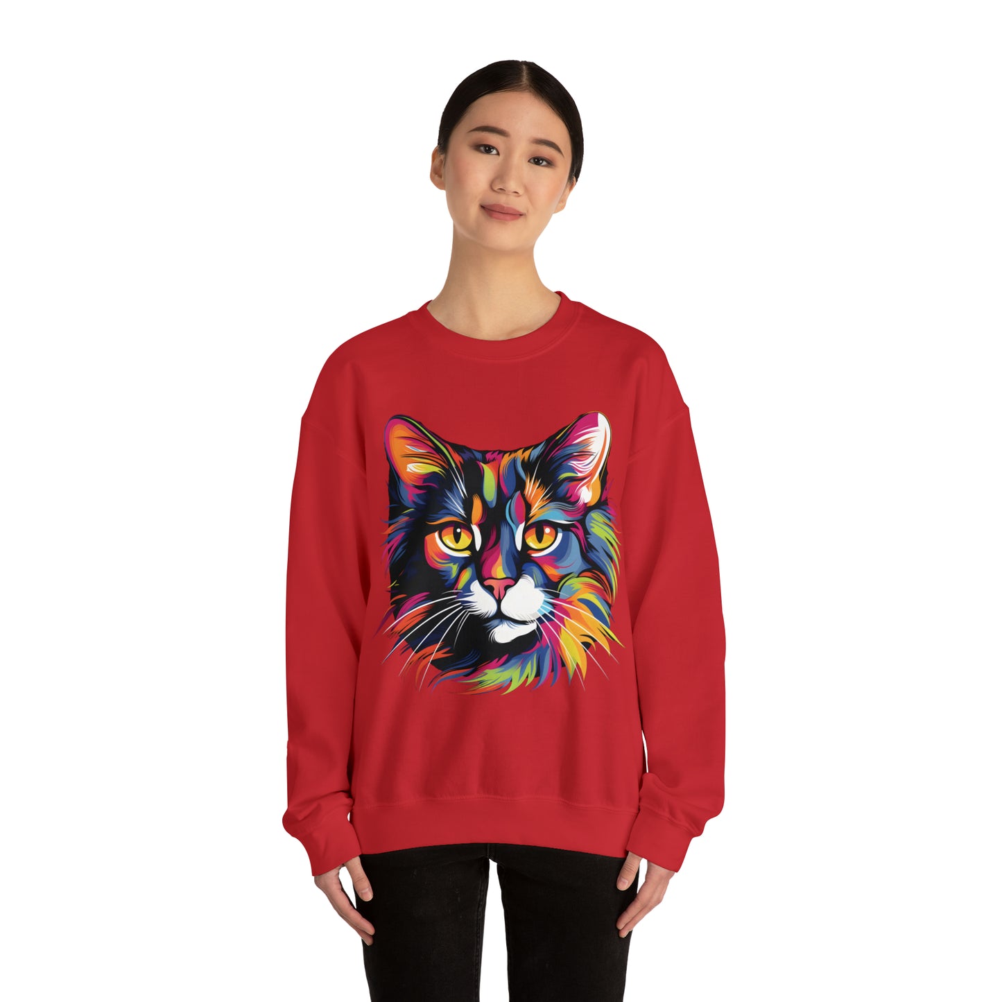 Retro Cat Lover Sweater Animal Lover Gift Cute Cat Mom Gift Cat Lover Gift Vintage Cat Mom Sweatshirt Cat Sweatshirt Cat Crewneck Sweatshirt