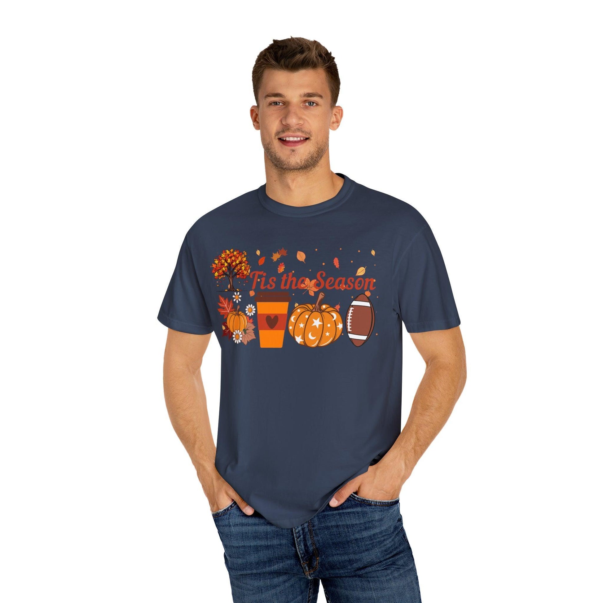 Tis The Season, I love Fall Lover Shirt Gift for Fall, Funny Fall Shirt Thanksgiving Gift - Giftsmojo