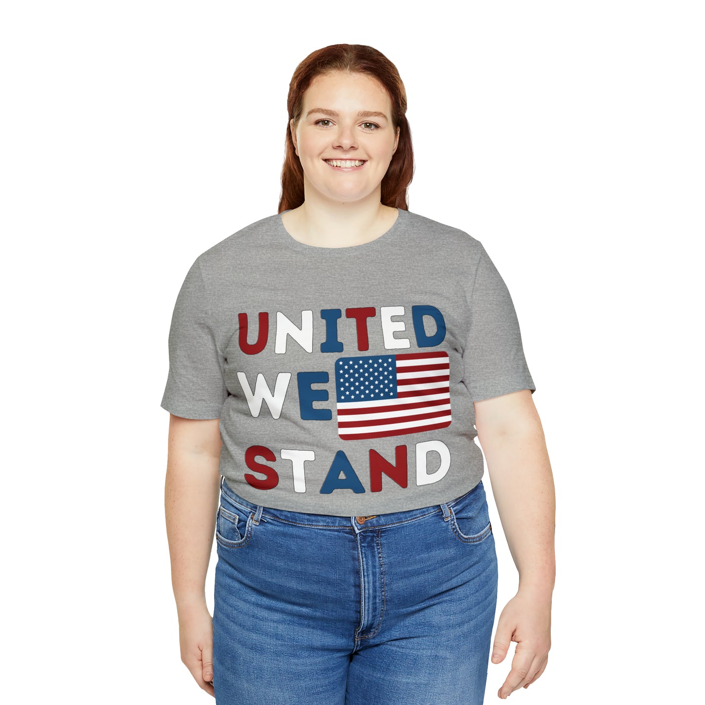 United We Stand shirt, USA Flag shirt, 4th of July shirt, Independence Day