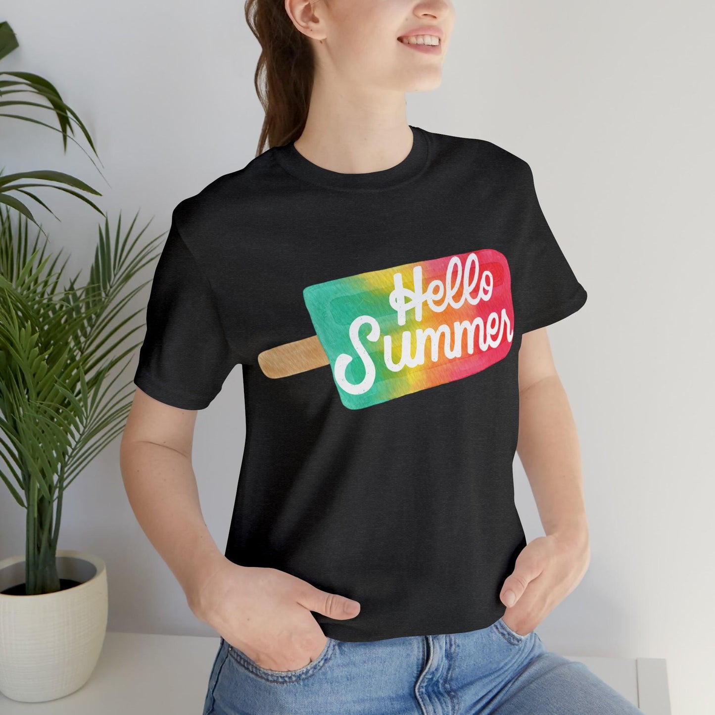 Funny Hello Summer Popsicle Shirt, Summer shirts for women and men, summer tshirt, vacation shirt, summer vibes,