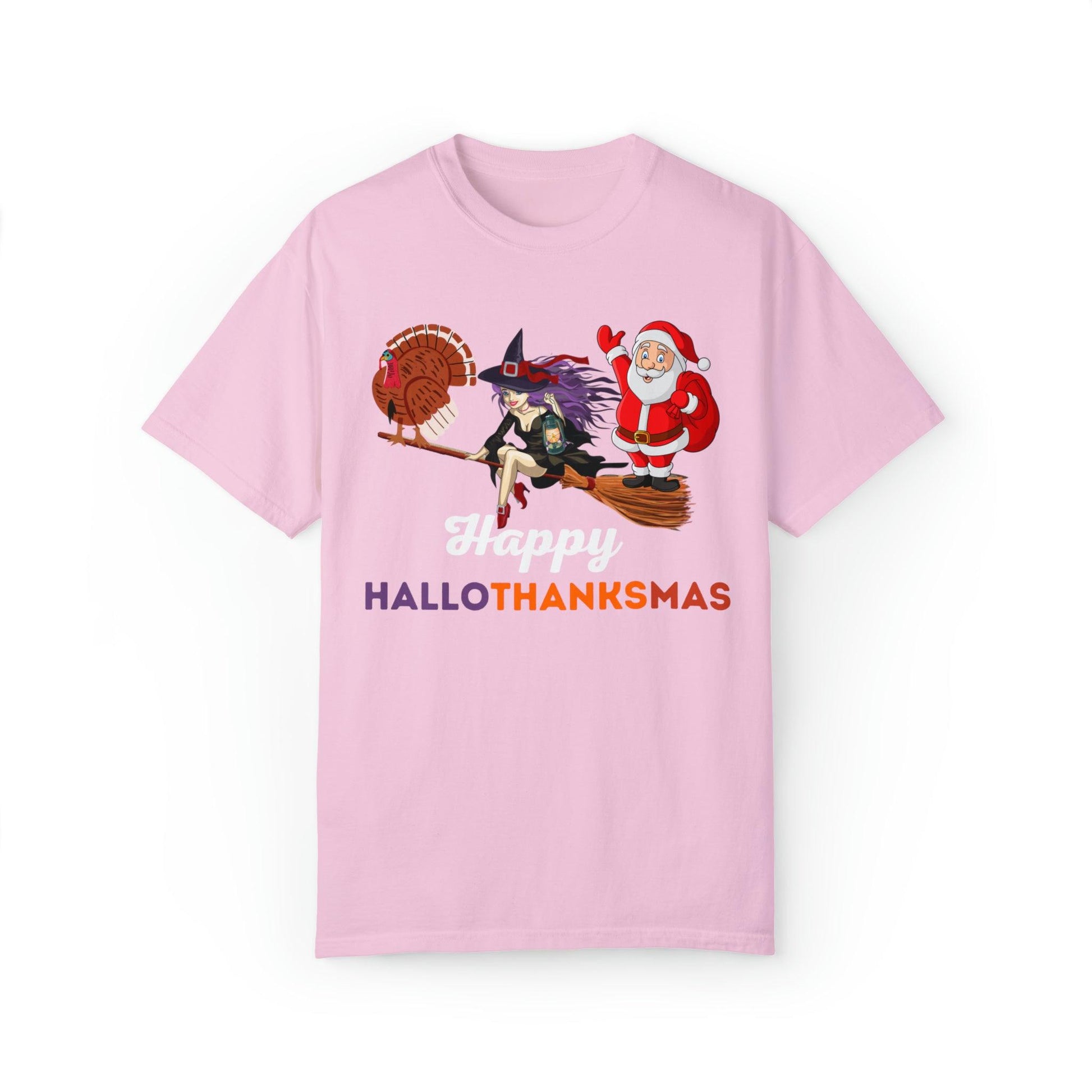 Happy HALLOTHANKSMAS Gift for Fall Halloween Thanksgiving Christmas Gift - Giftsmojo